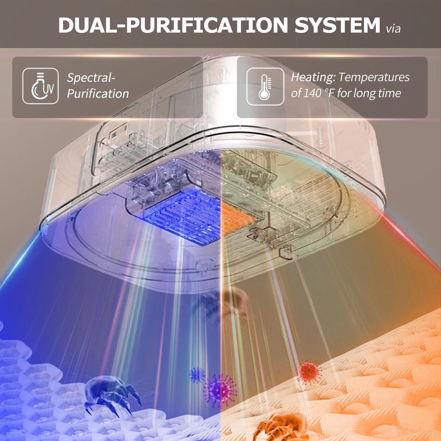 Secadora de Ropa Portátil Ljusved PDGYJ001W3 10kg Eléctrica