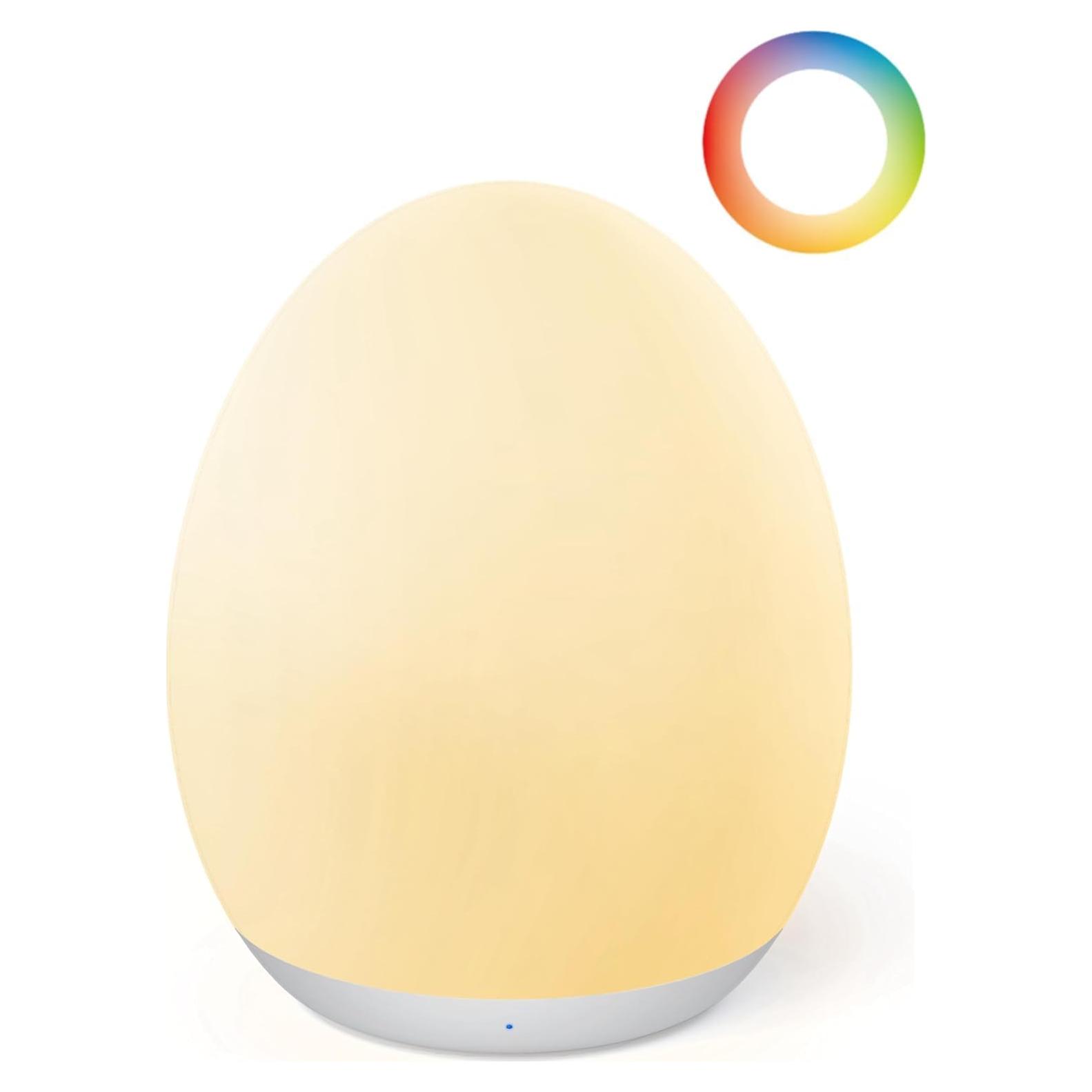 Luz Nocturna JolyWell para Bebés, Regulable y Recargable