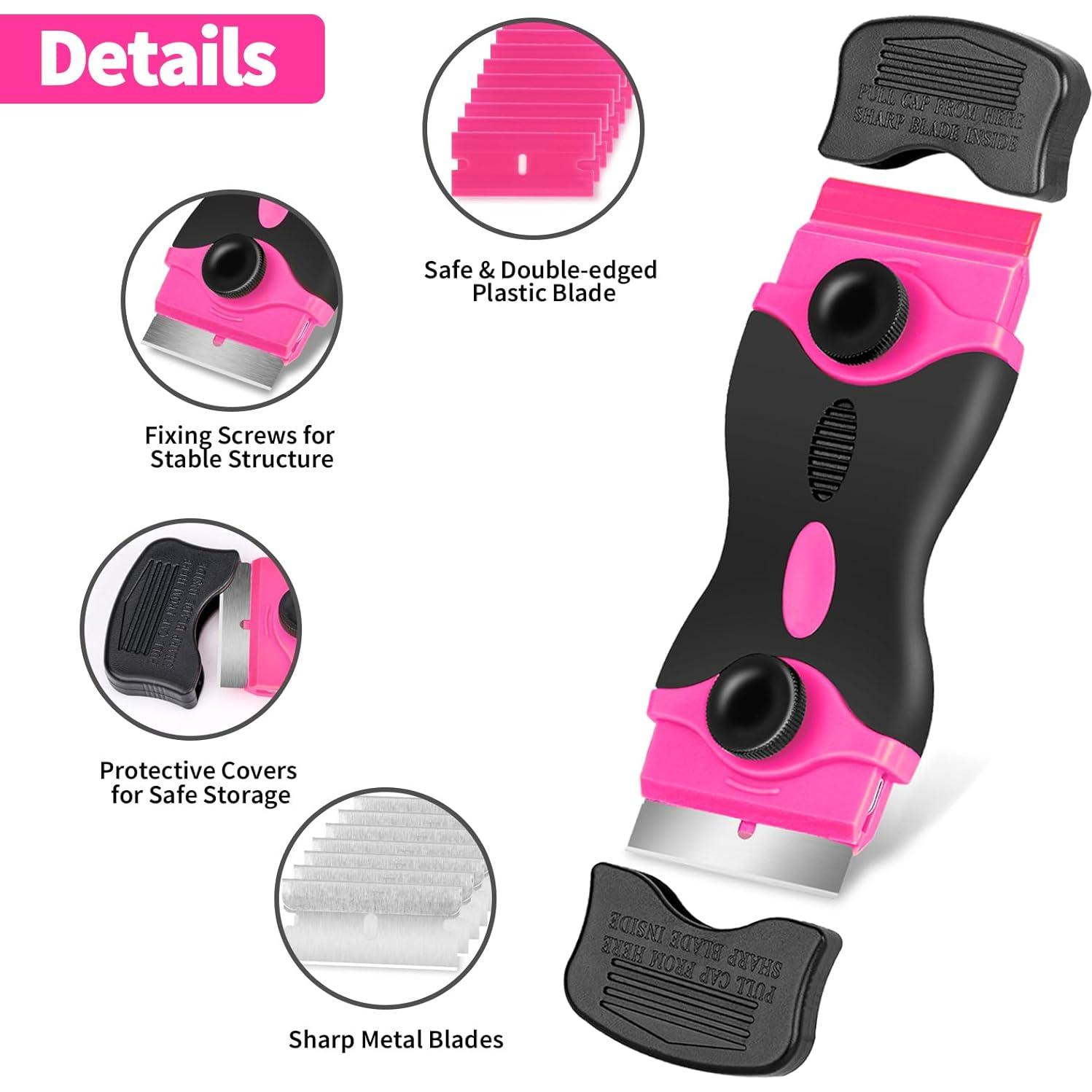 Kit de Raspadores Nalisence con 40 Cuchillas para Limpieza