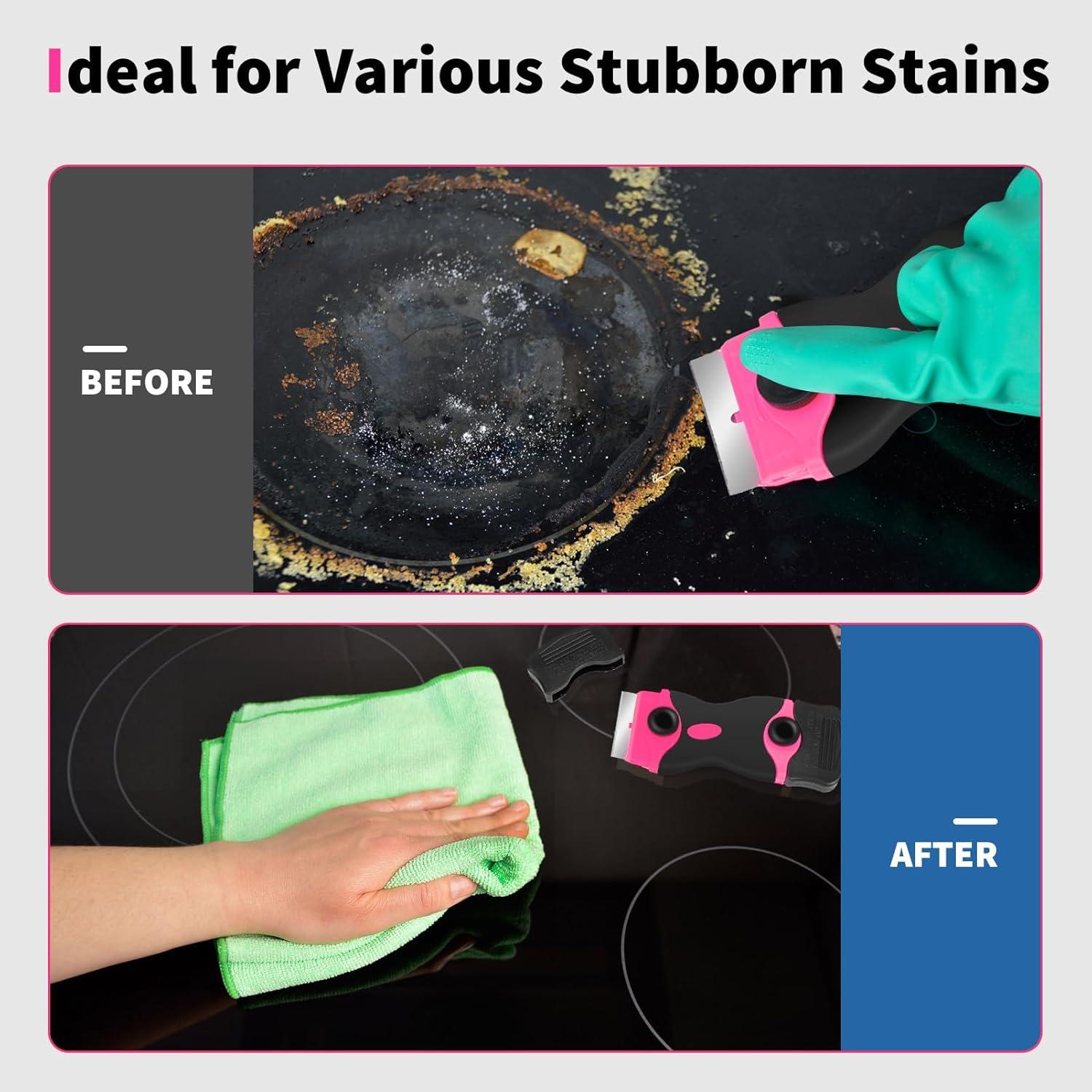 Kit de Raspadores Nalisence con 40 Cuchillas para Limpieza