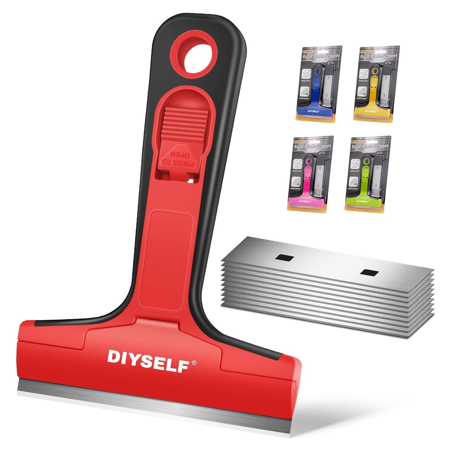 Raspador de Cuchillas DIYSELF con 10 Cuchillas de 10 cm