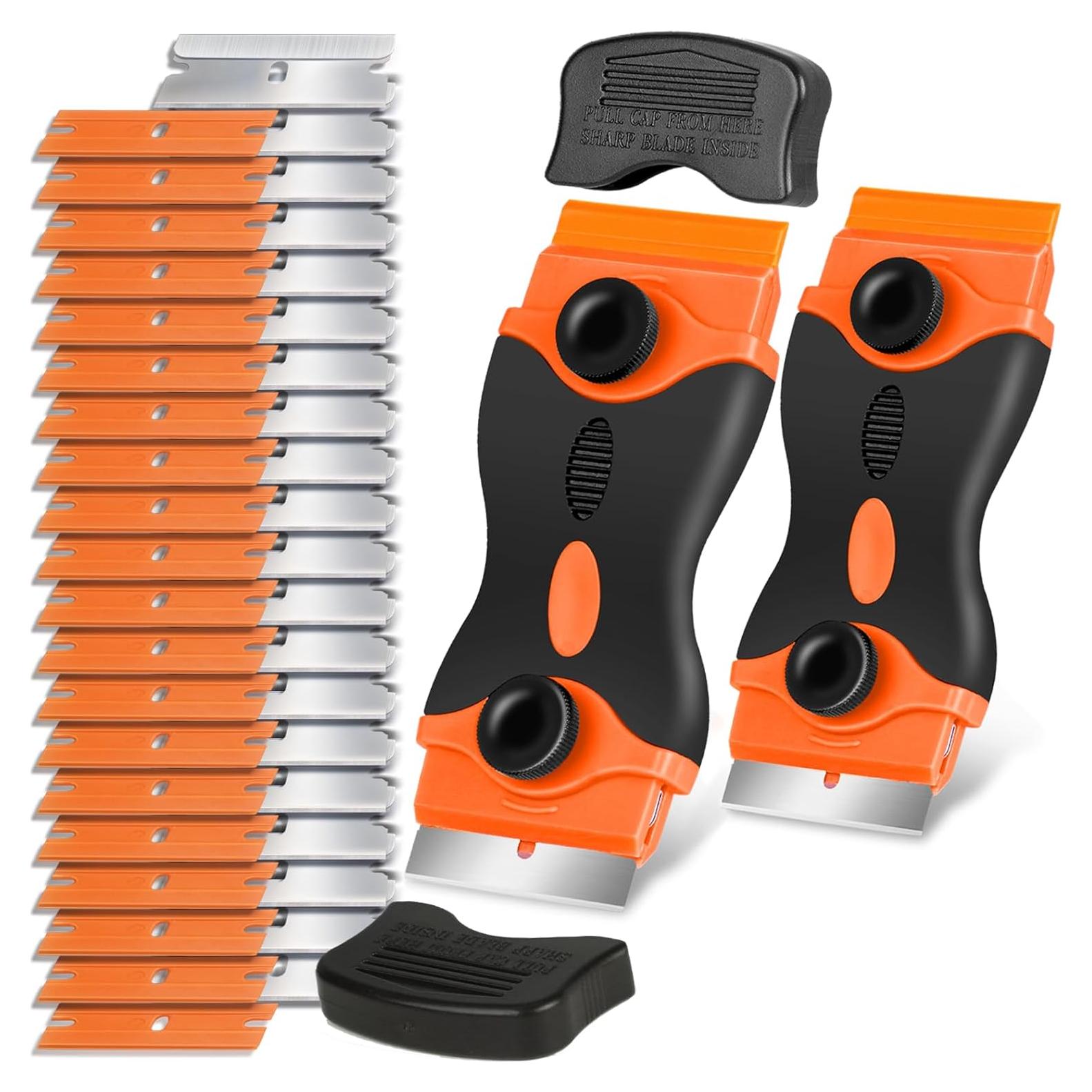 Raspador de cuchilla Nalisence con 40 cuchillas para limpieza