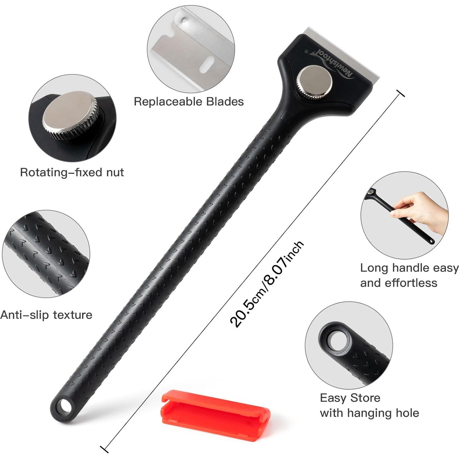 Kit de Herramientas Raspador Newishtool 2 Piezas + 20 Cuchillas