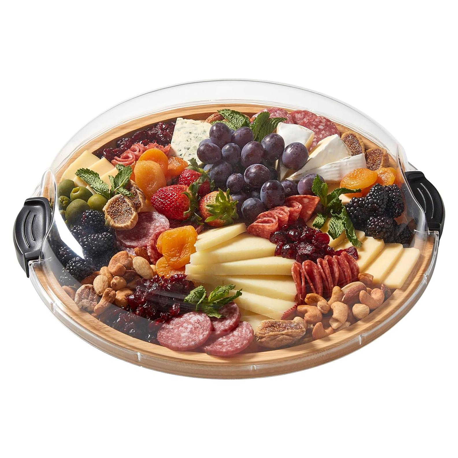 Tabla de Cortar Farberware Build-a-Board 35.5 cm con Tapa