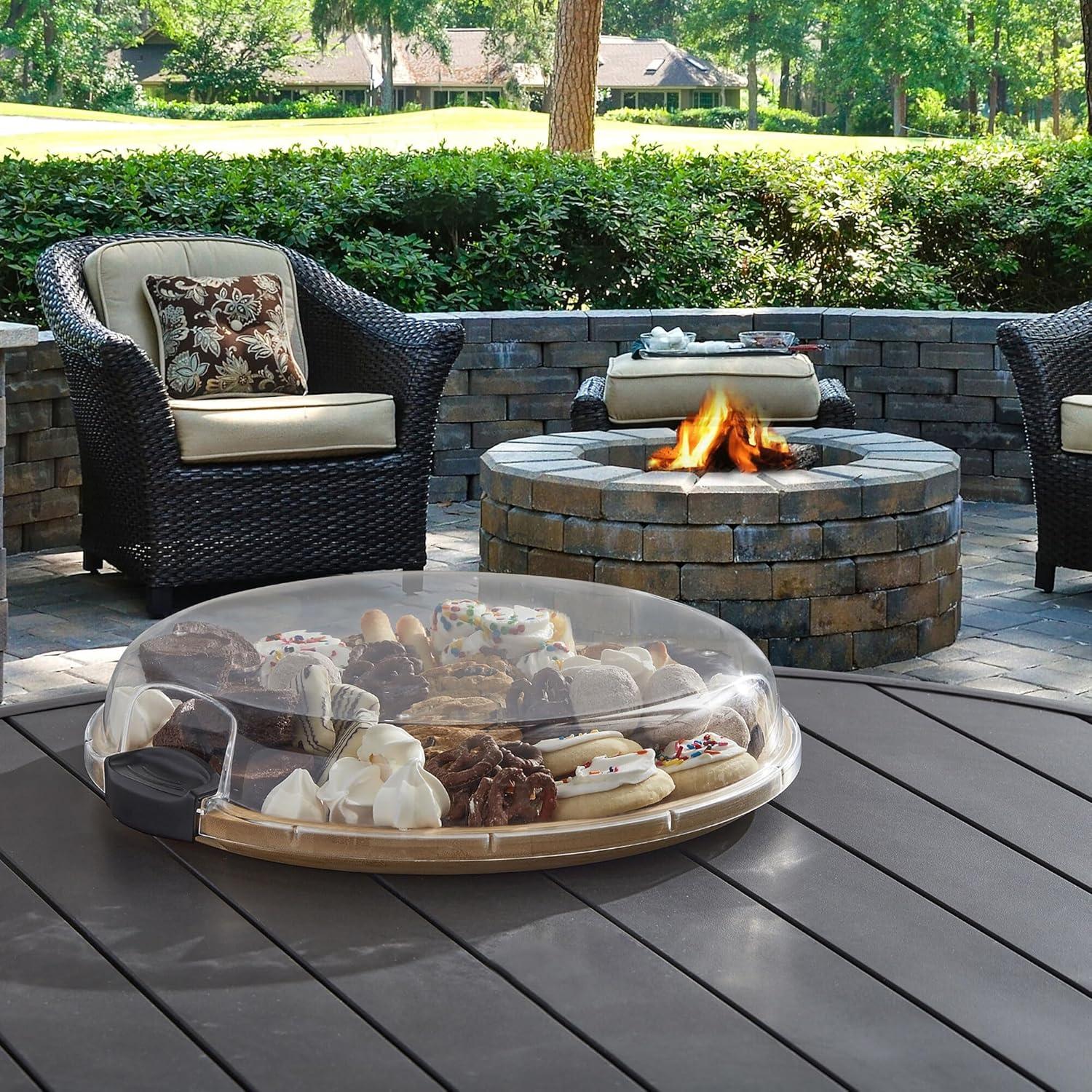 Tabla de Cortar Farberware Build-a-Board 35.5 cm con Tapa