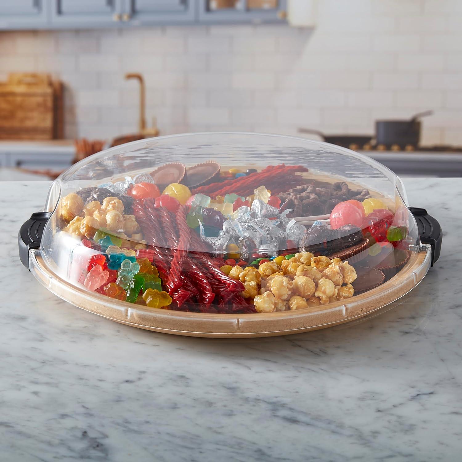 Tabla de Cortar Farberware Build-a-Board 35.5 cm con Tapa