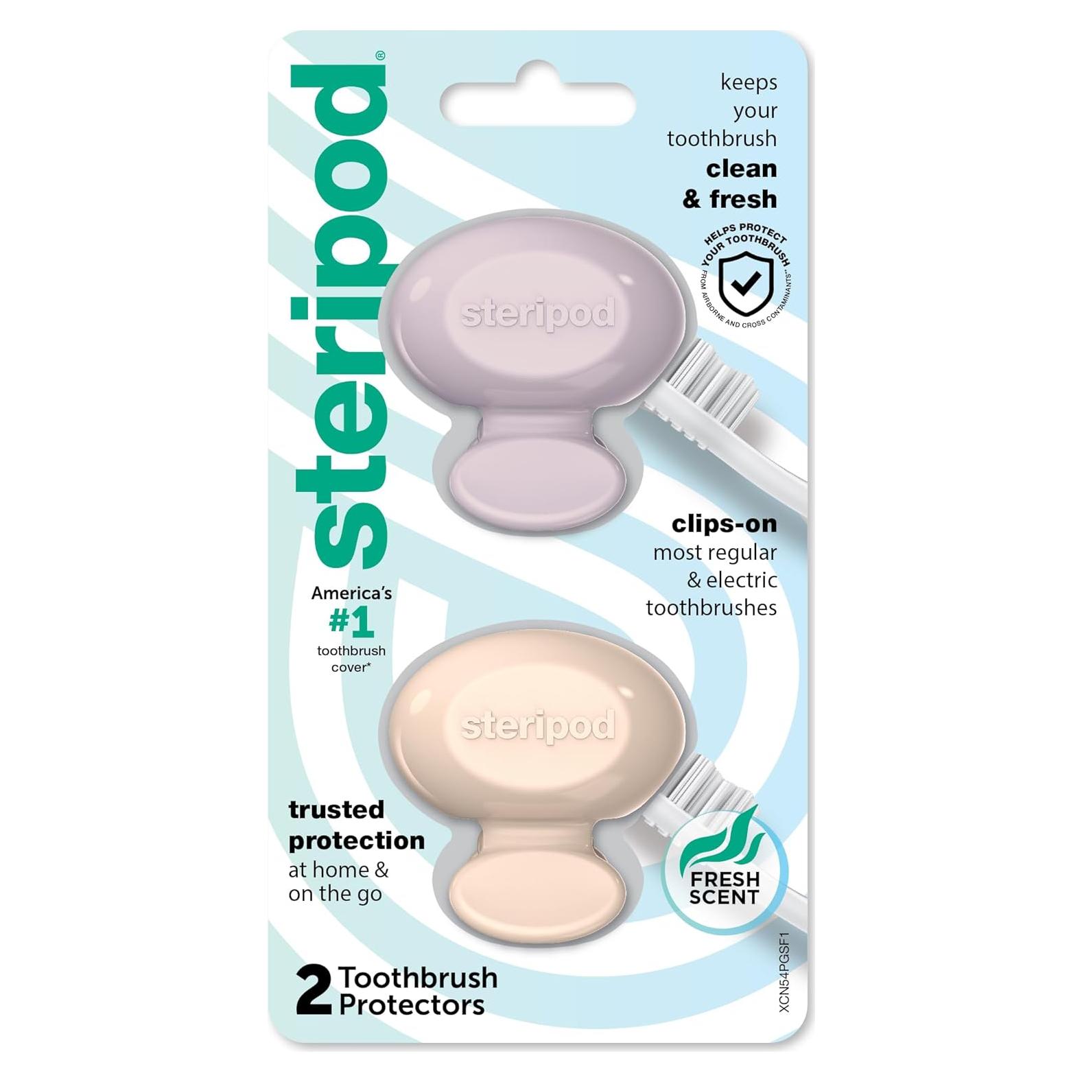 Protector de Cepillo de Dientes Steripod Pharmapak 2 Piezas