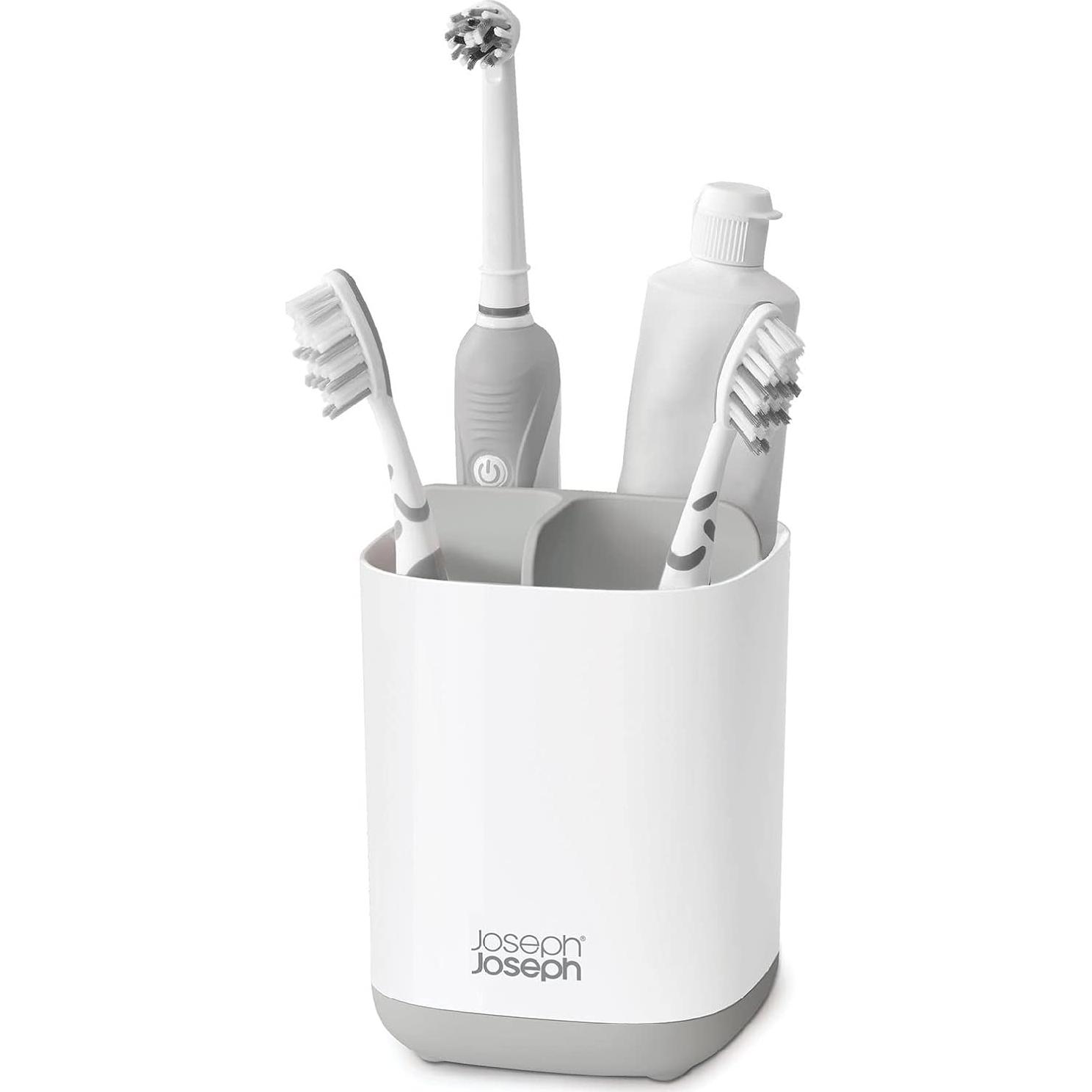 Caddy para Cepillos de Dientes Joseph Joseph EasyStore Gris/Blanco