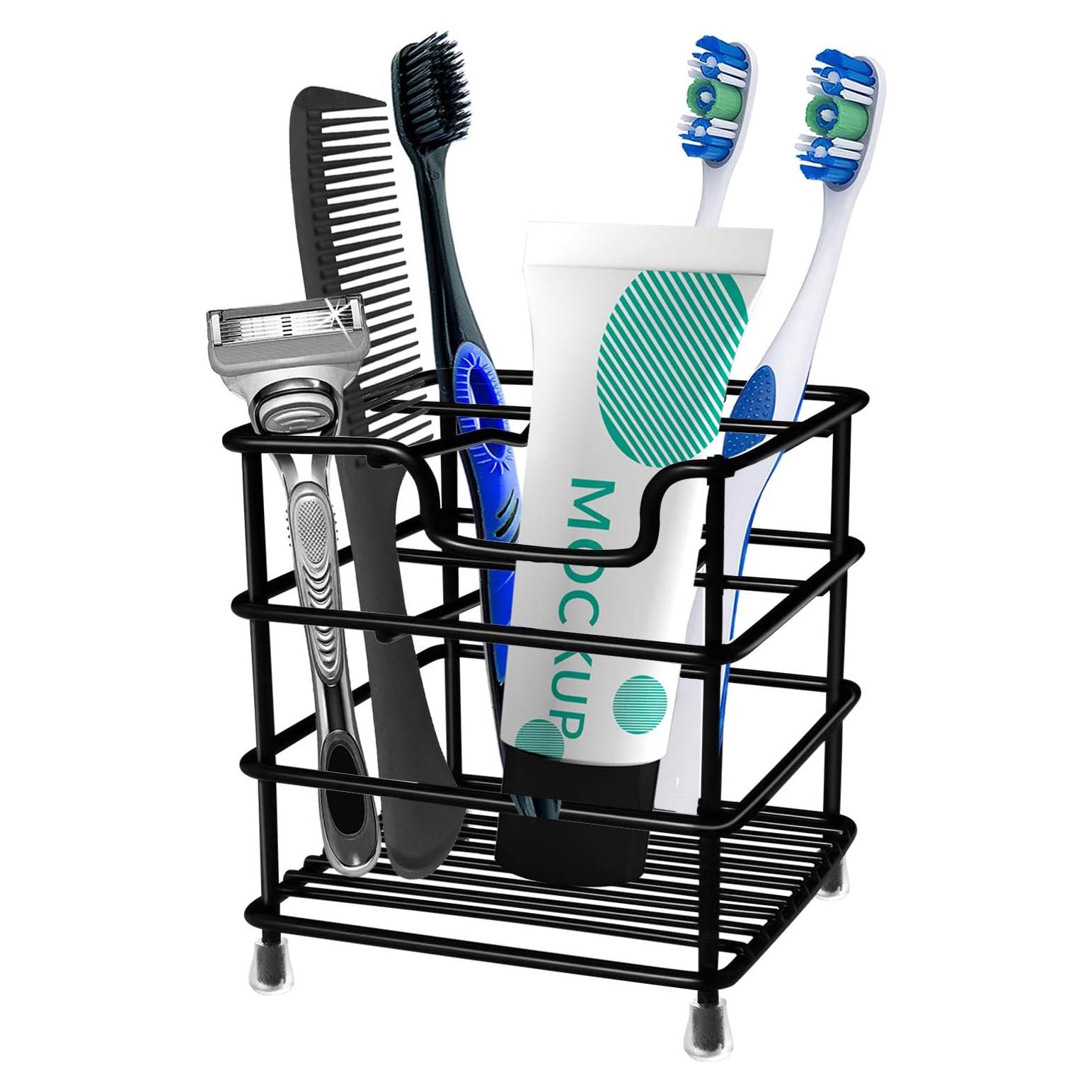 Soporte para Cepillos de Dientes HYRIXDIRECT Acero Inoxidable