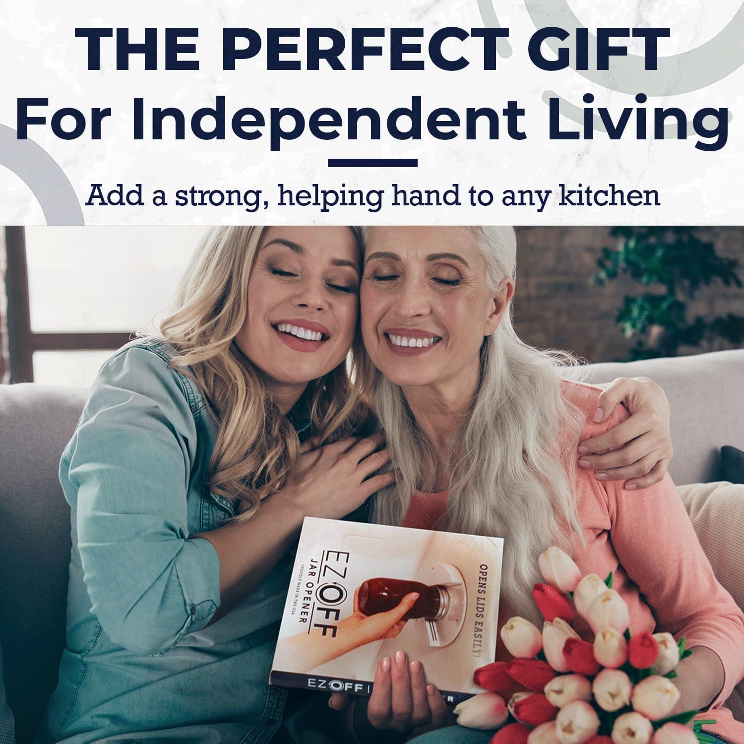 Abridor de Tarros EZ Off para Personas Mayores - Antideslizante