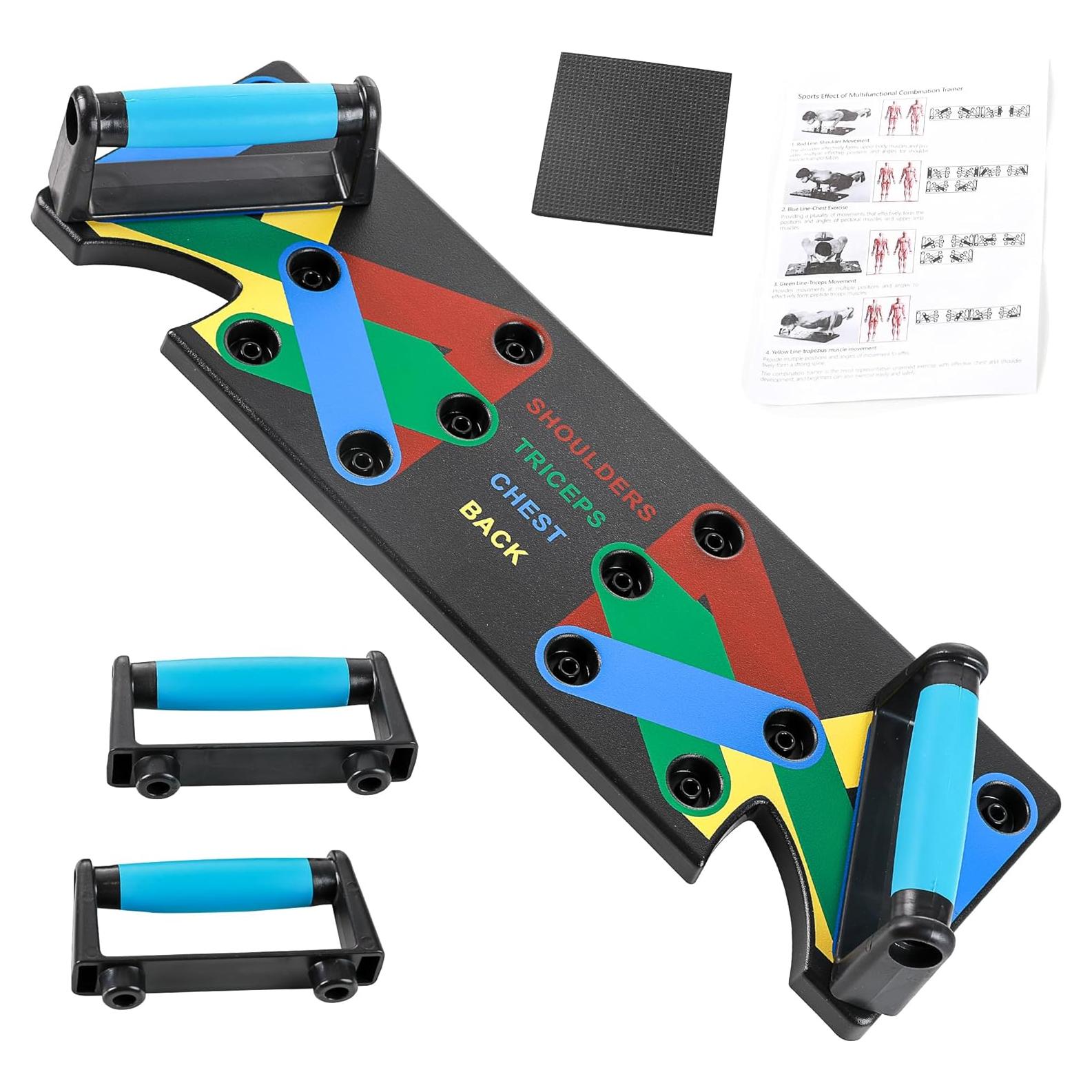 Tabla de Flexiones Multifuncional PurelyPure 15 en 1 - Portátil