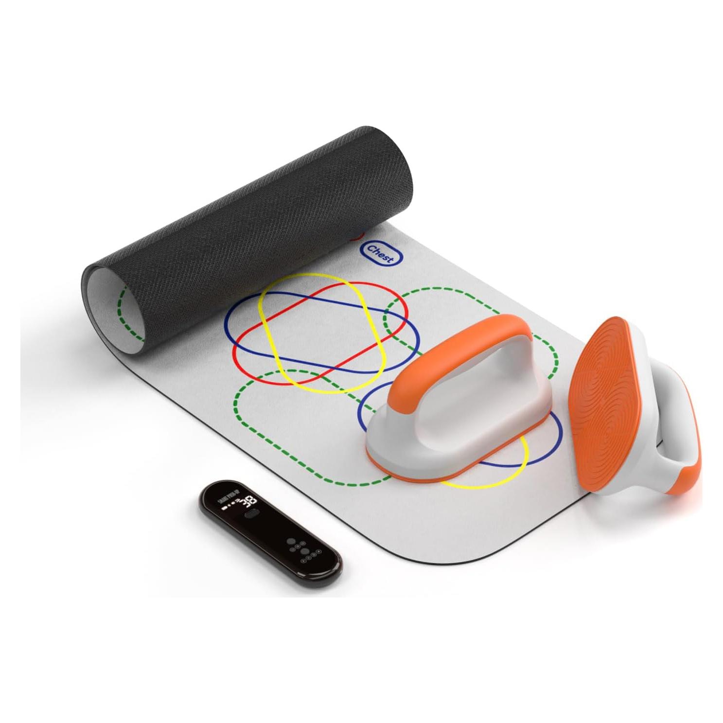 Tablero de Flexiones UCFITNESS.CLUB con Contador y Mangos