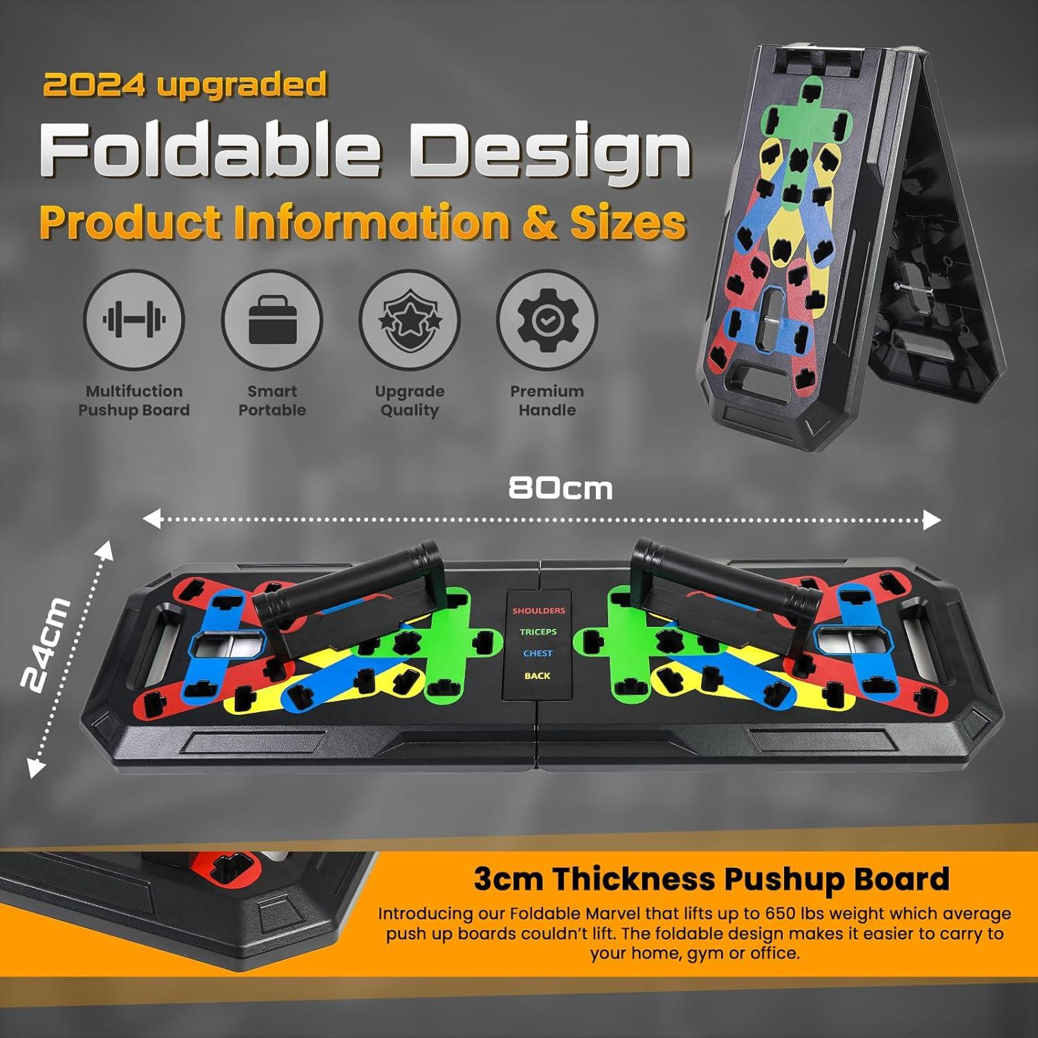 Tablero de Flexiones 20-en-1 ChoiceCart con Accesorios