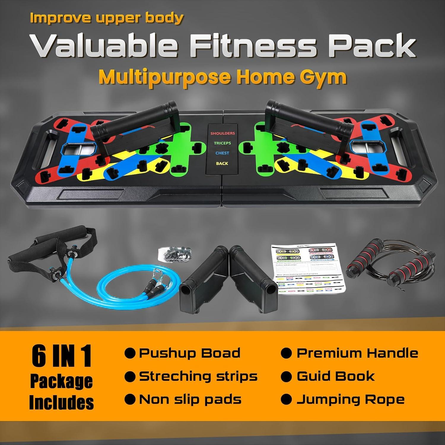 Tablero de Flexiones 20-en-1 ChoiceCart con Accesorios