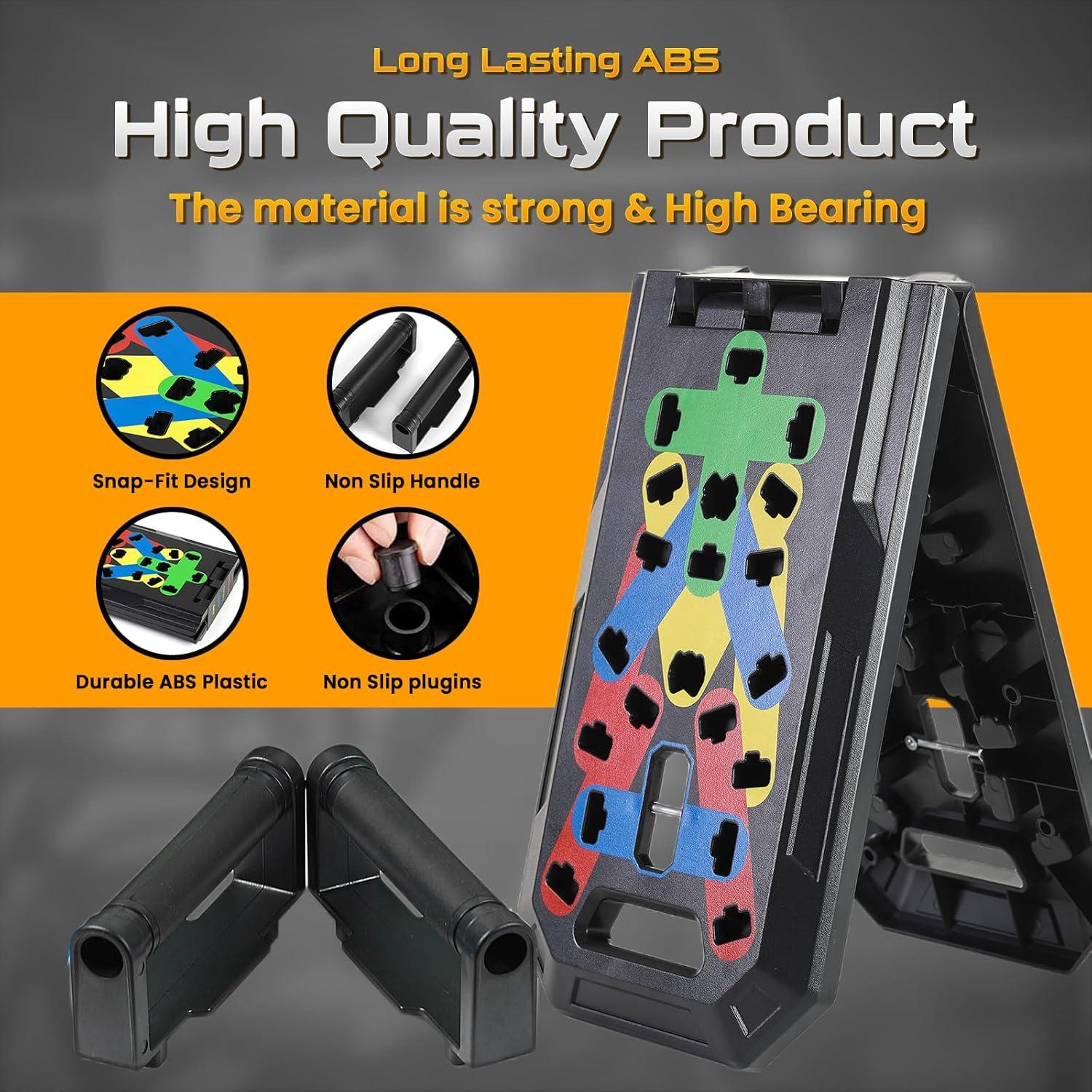 Tablero de Flexiones 20-en-1 ChoiceCart con Accesorios