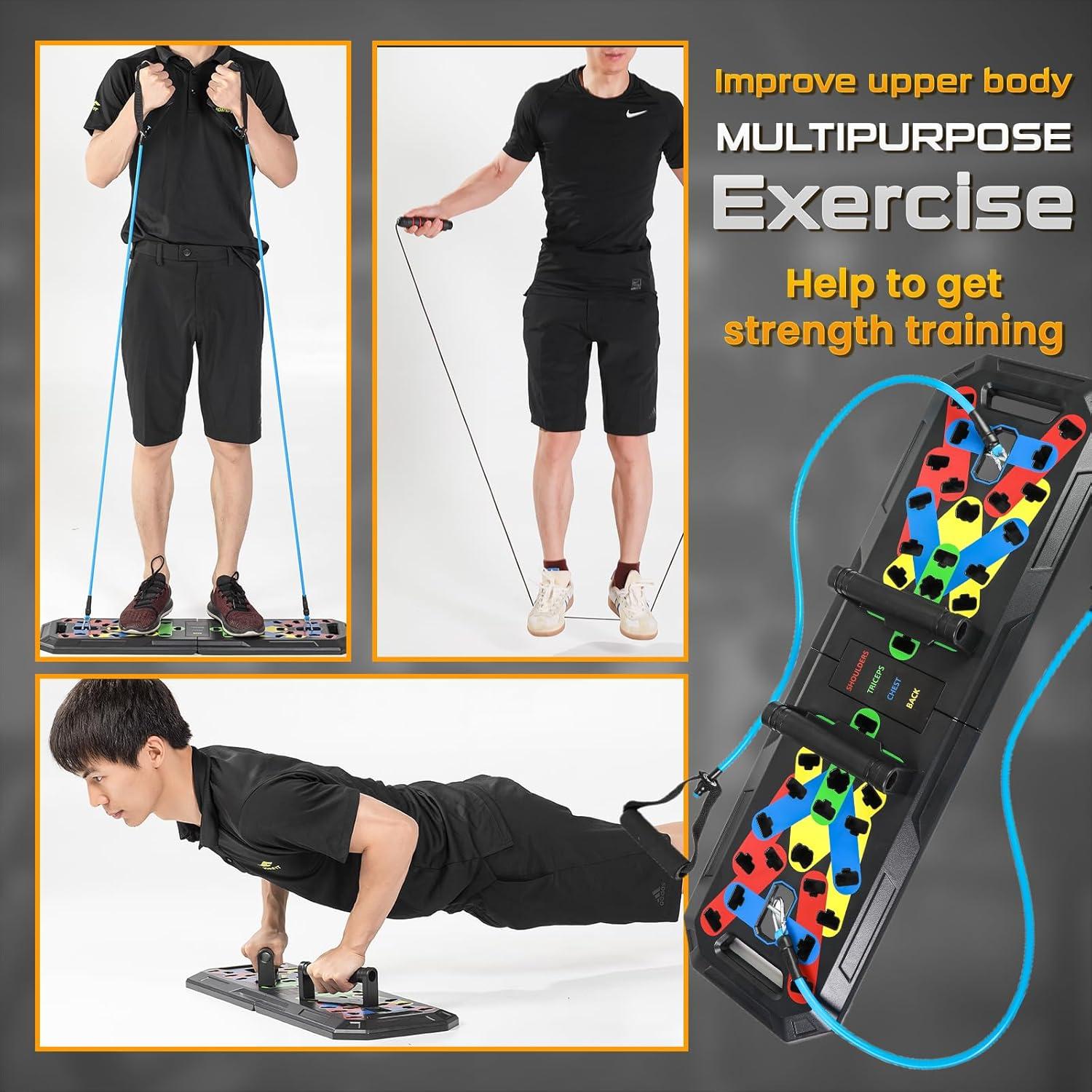 Tablero de Flexiones 20-en-1 ChoiceCart con Accesorios