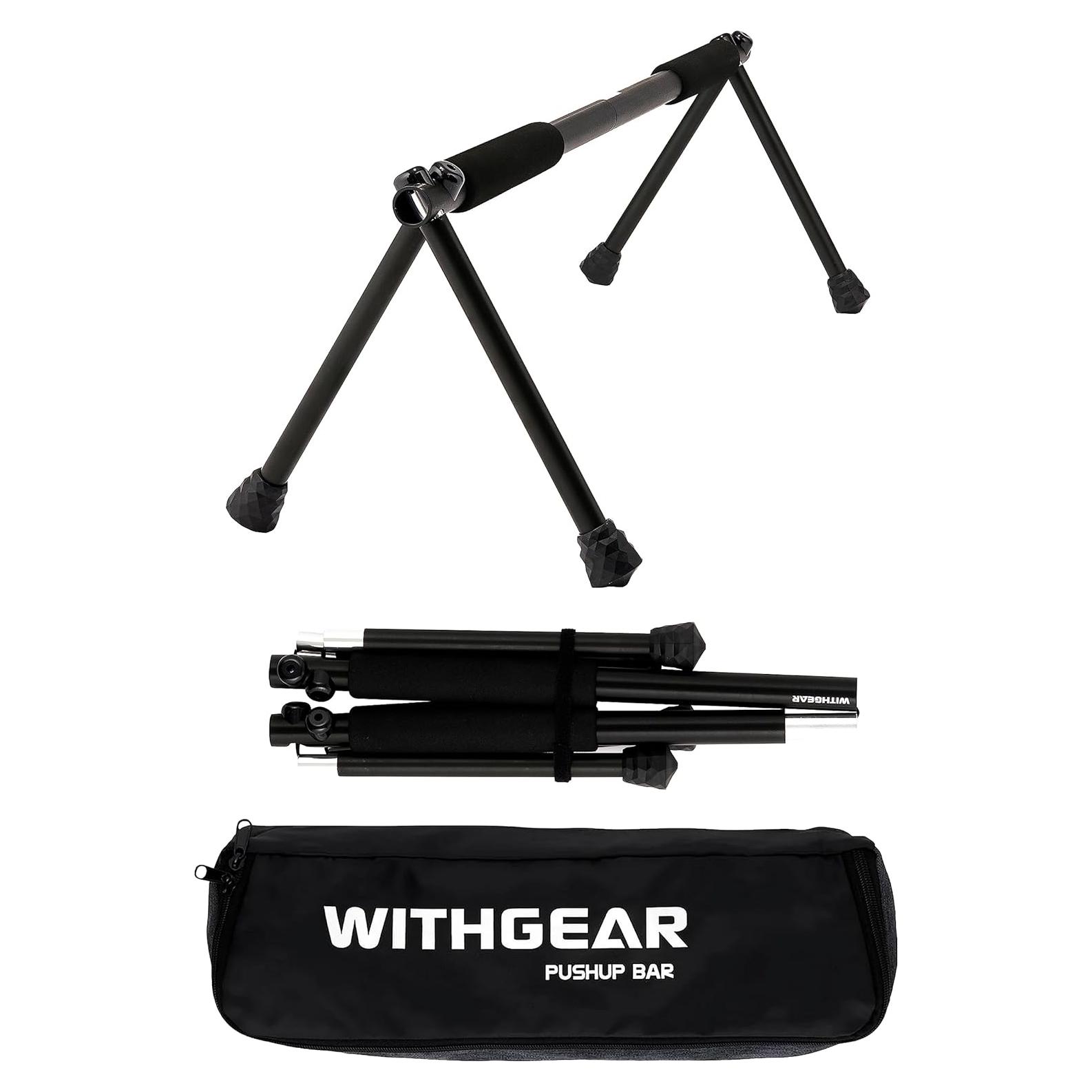 Barra de Flexiones Plegable Withgear Duraluminio 300kg