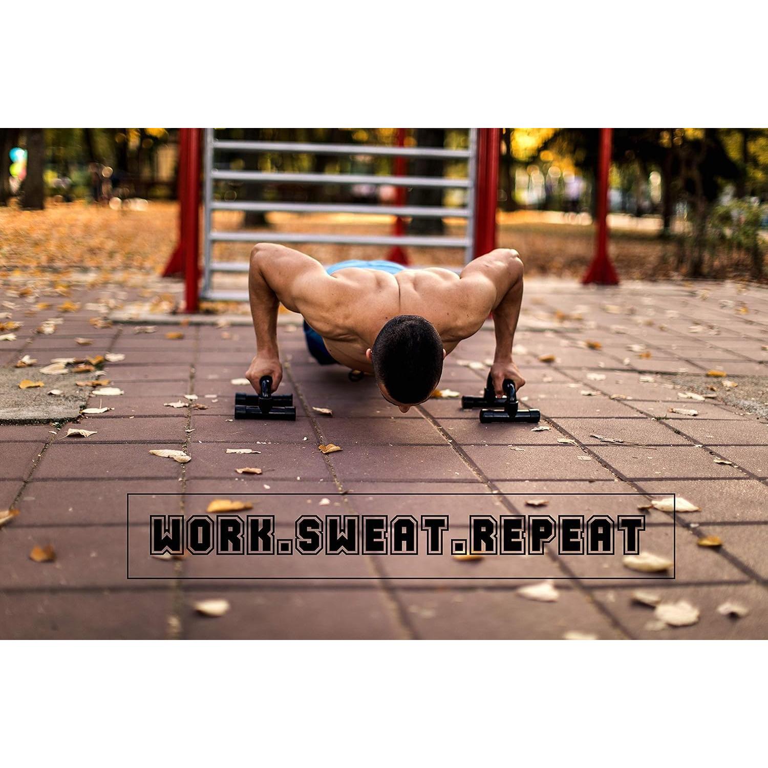 Barra de Flexiones N1Fit - Soportes Antideslizantes para Gimnasio