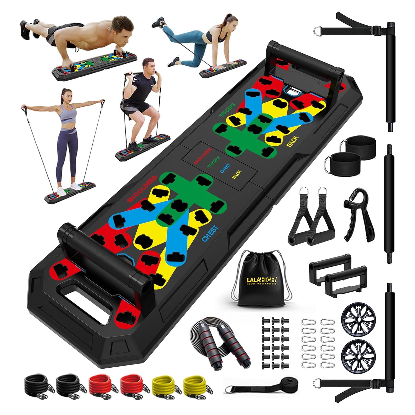 Kit de Gimnasio en Casa LALAHIGH - Equipo Multifuncional