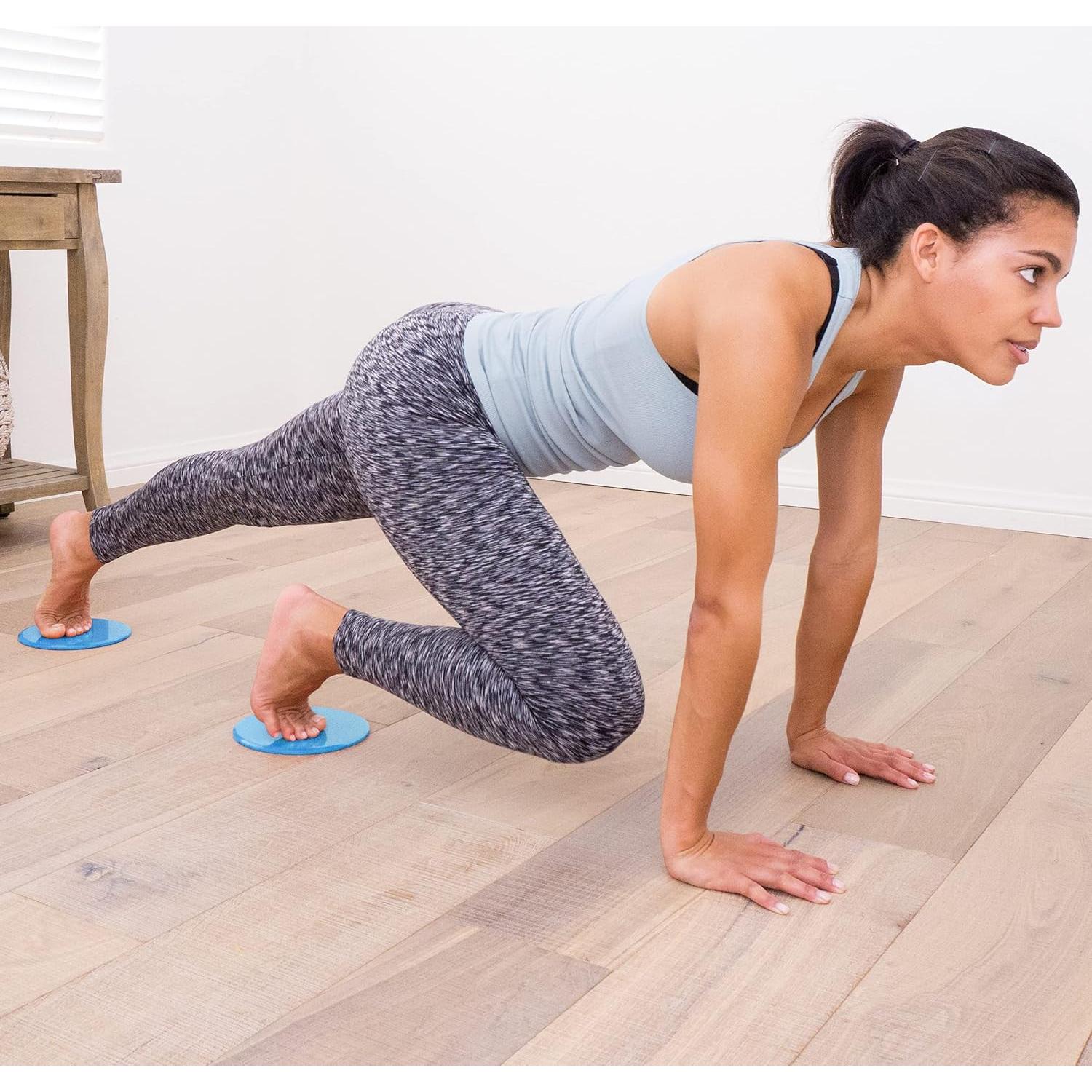 Deslizadores de Ejercicio ProsourceFit Core Azul - Juego de 2