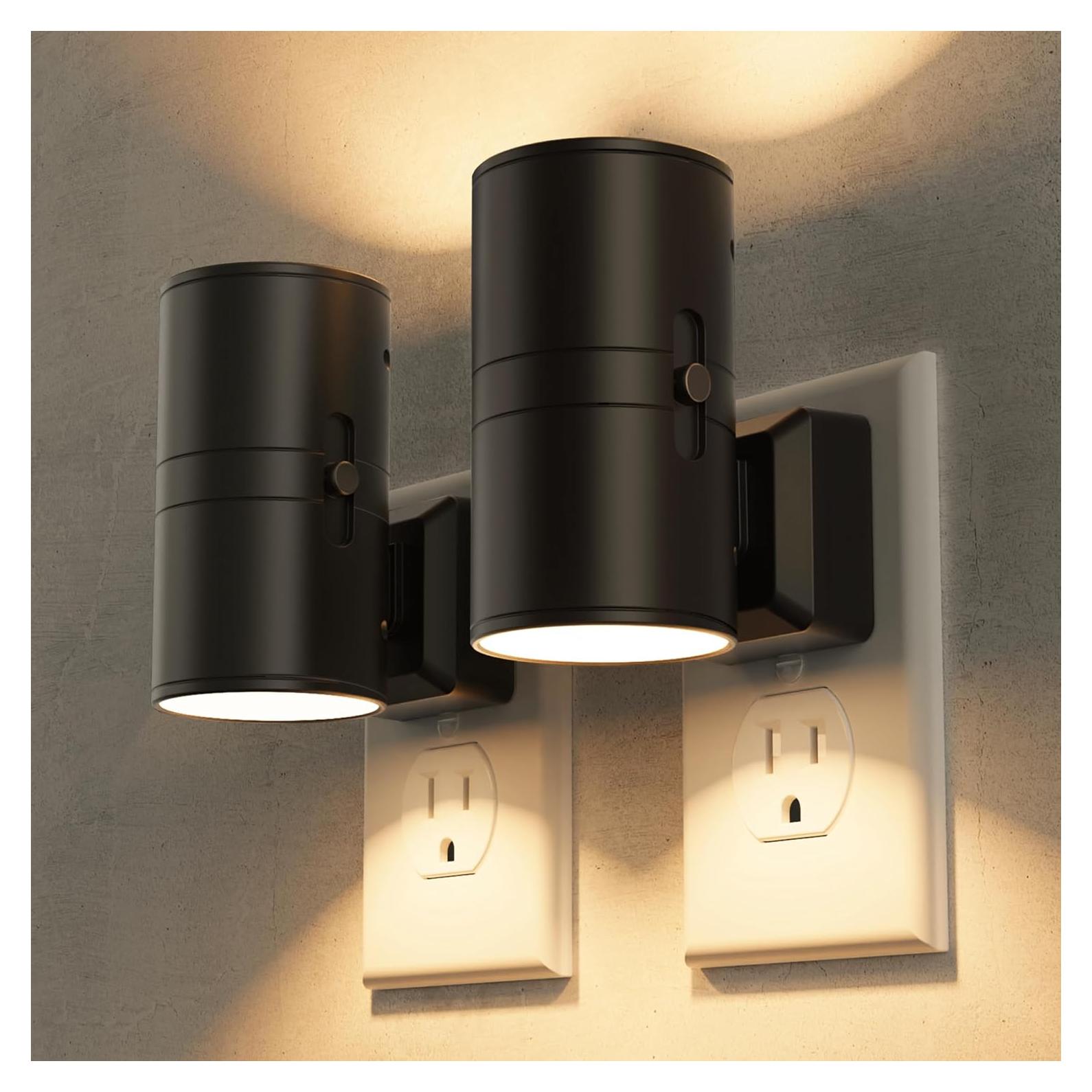 Luces Nocturnas LED Briignite 3000K Regulables Paquete de 2