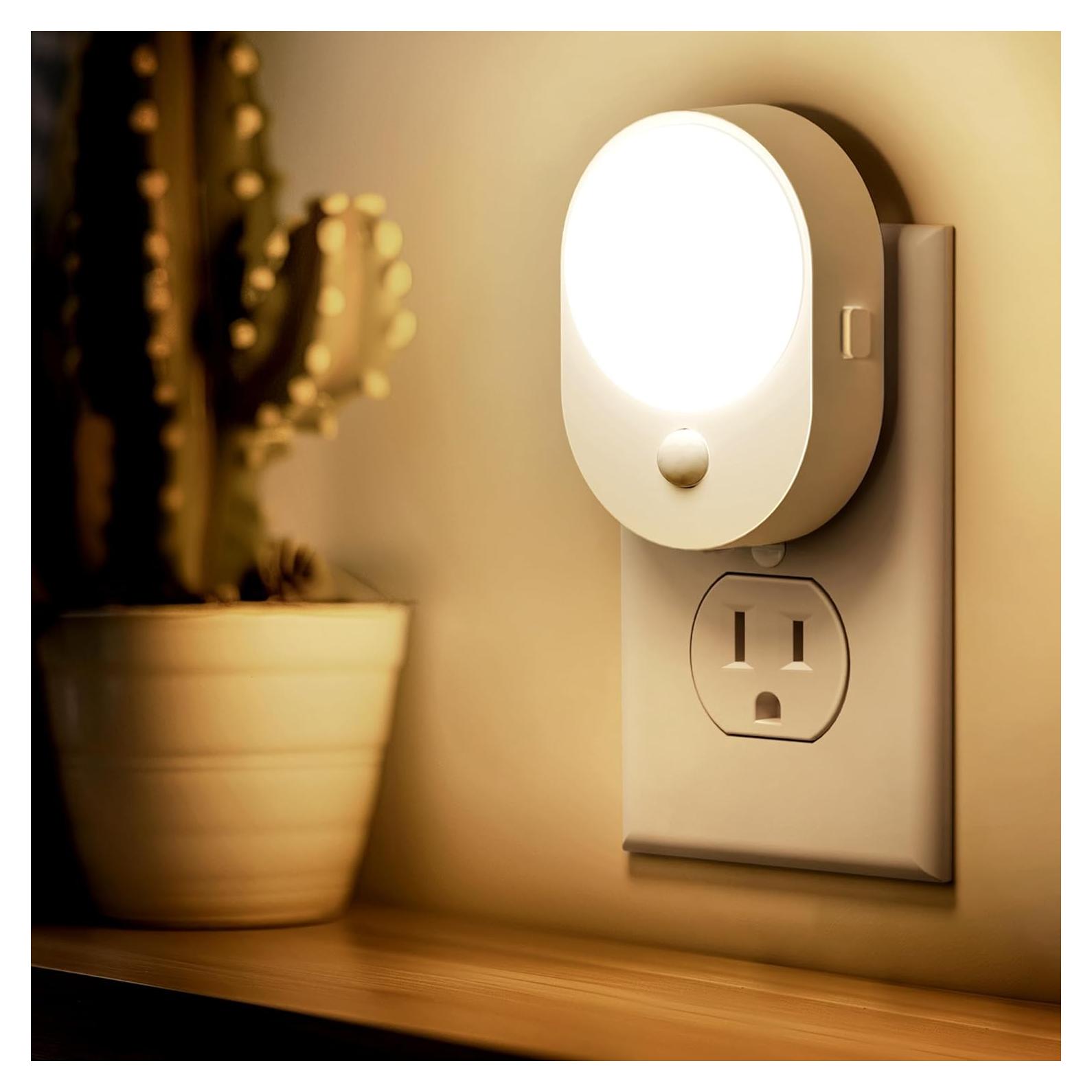 L LOHAS LED Luz Nocturna con Sensor de Movimiento 2 Pack