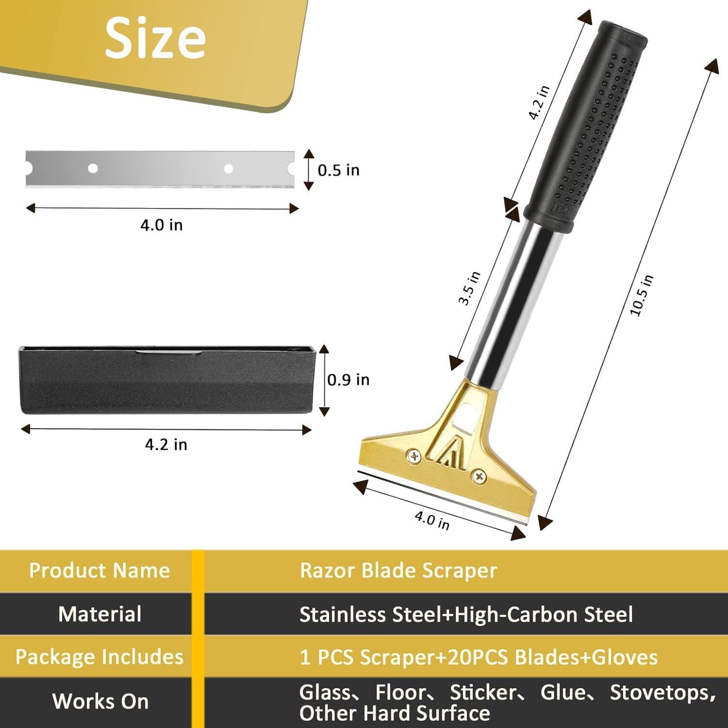 Raspador de Piso Wanguan 10 cm con 20 Cuchillas Metálicas