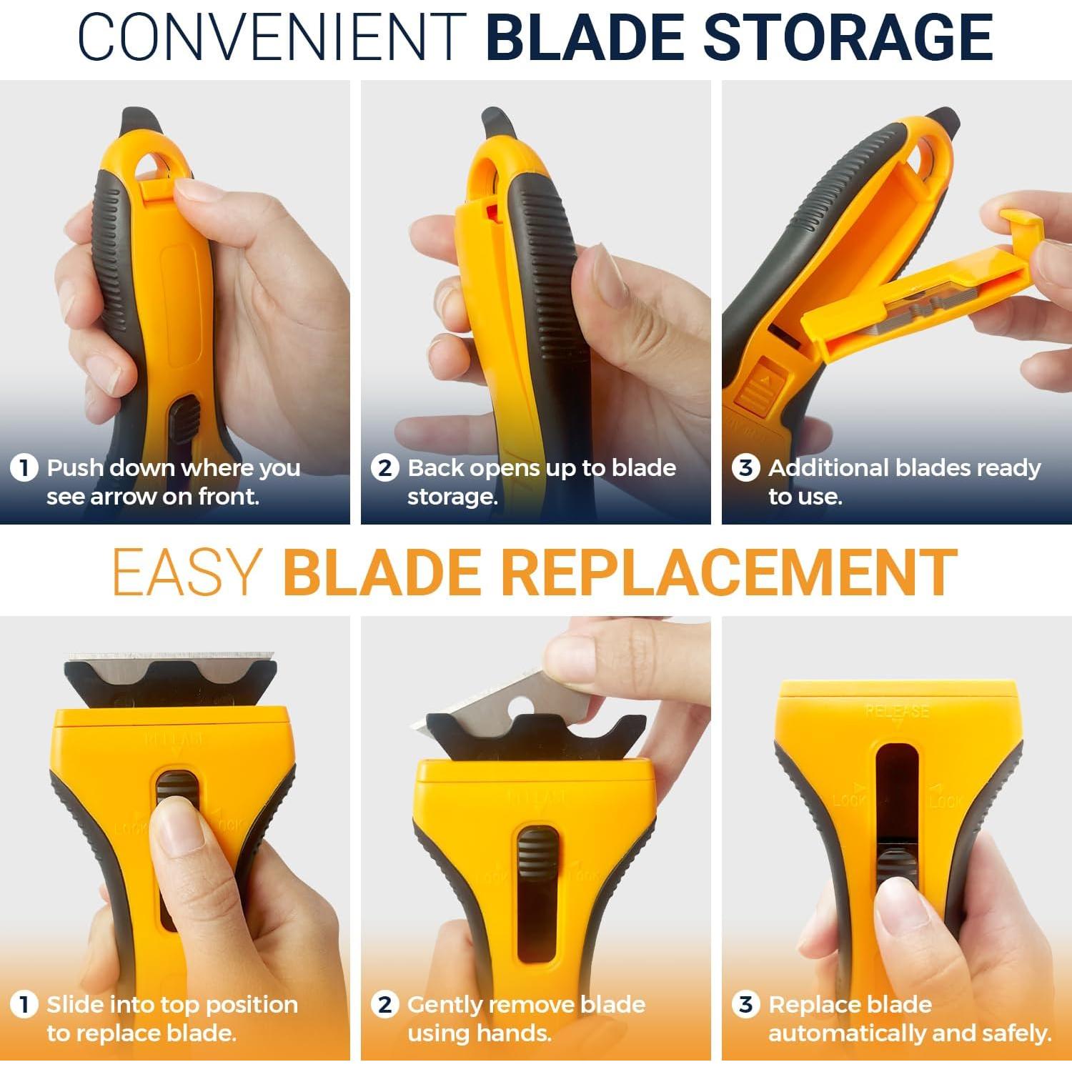 Raspadora de Cuchillas Linda's Essentials con 15 Cuchillas