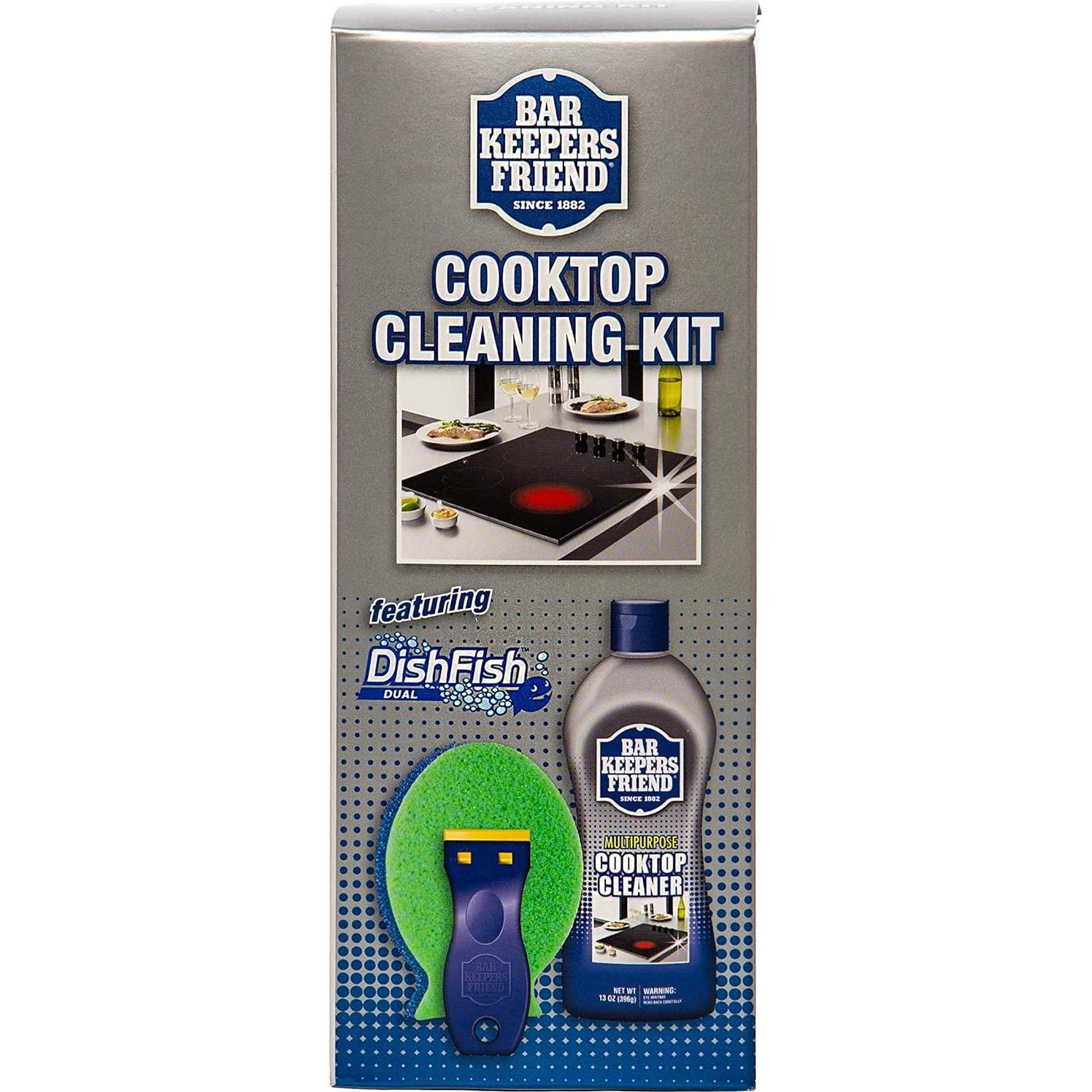 Limpiador de Cocina Bar Keepers Friend 399g + Raspador y Esponja