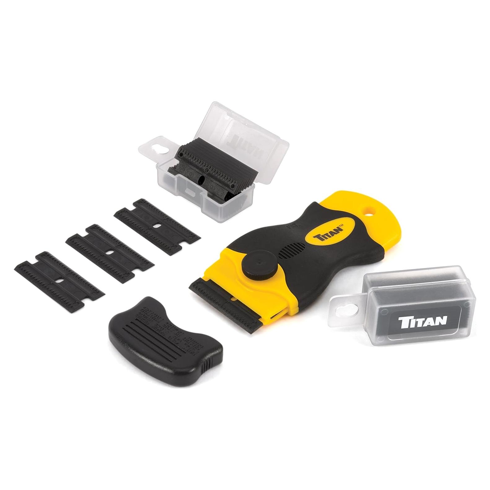 Raspador Mini Titan Tools 17014 10 Cuchillas Plástico