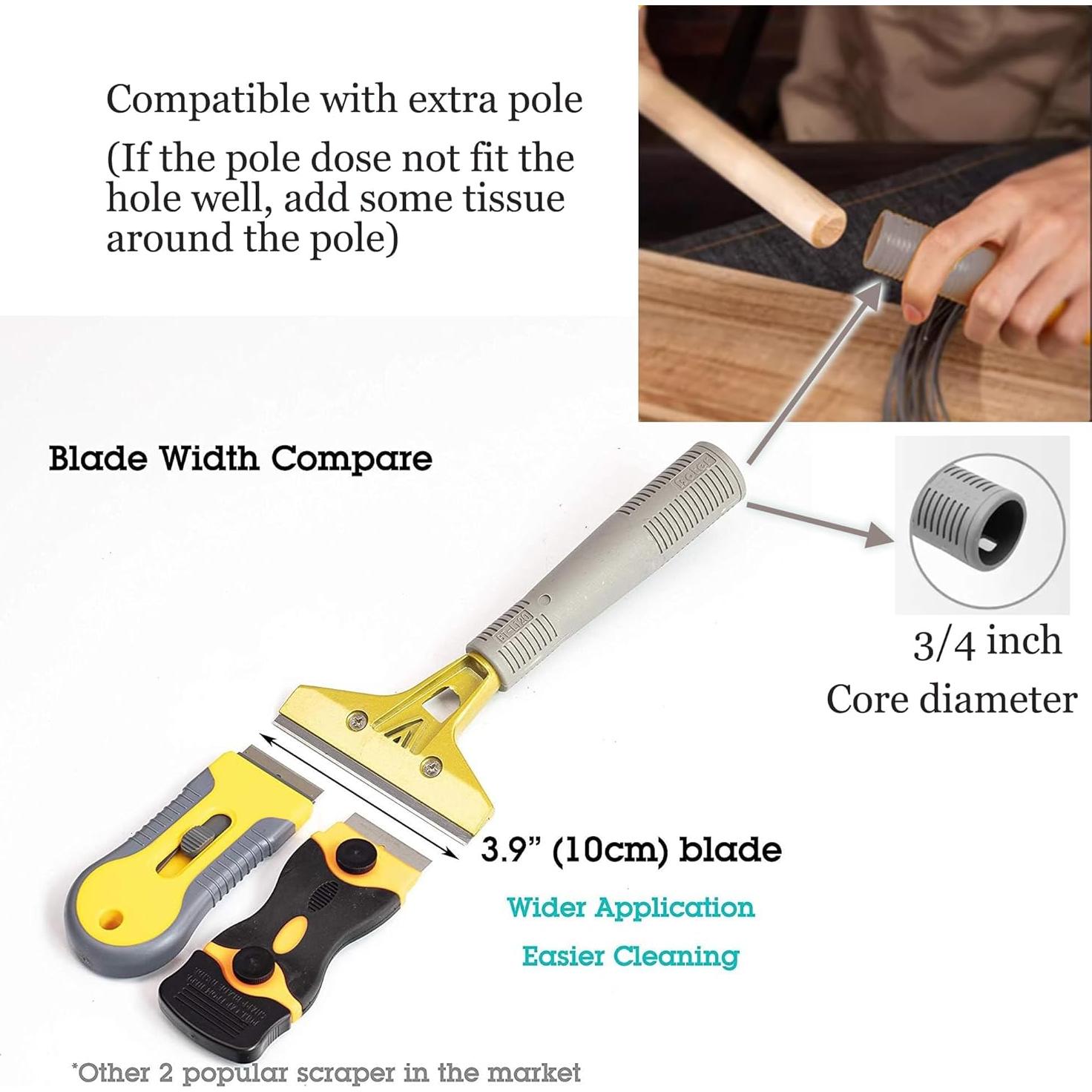 Raspador de Cuchilla Extensible LDS Industry 10,16 cm