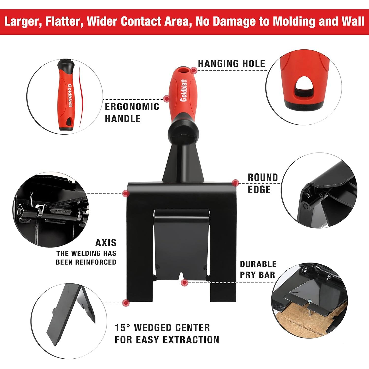 Extractor de Molduras Goldblatt, Multiuso 0.62 kg, 27.99 cm