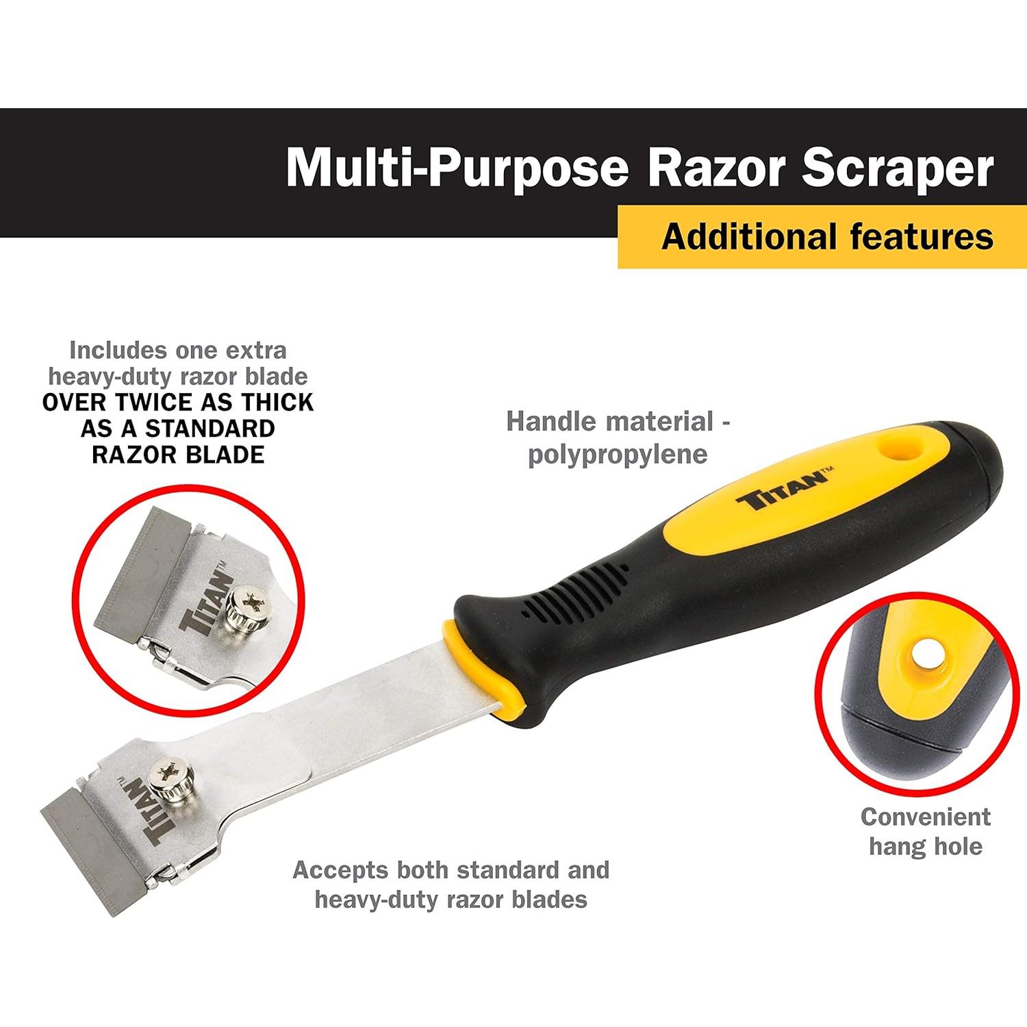 Raspador de Mango Largo Titan 12030 Multiusos 25,4 cm