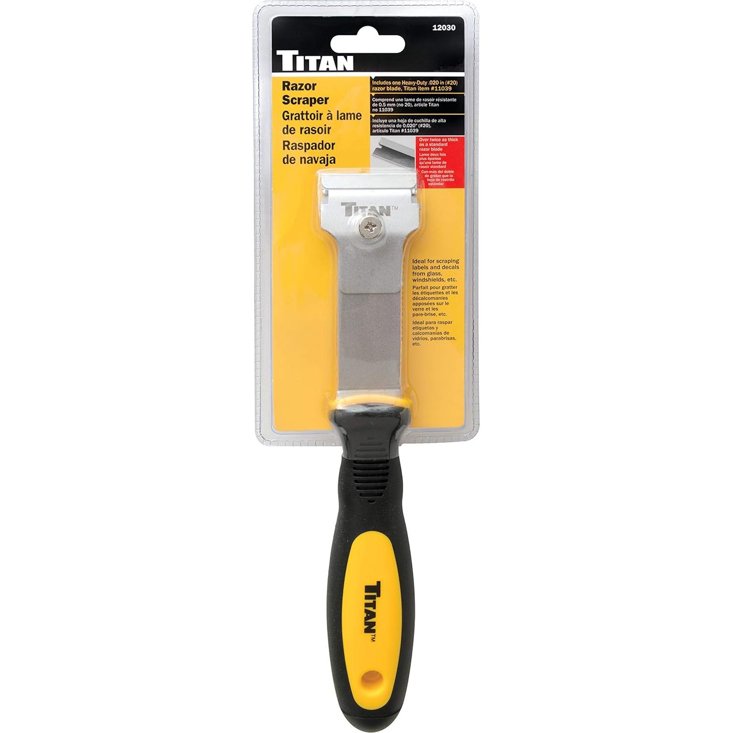 Raspador de Mango Largo Titan 12030 Multiusos 25,4 cm