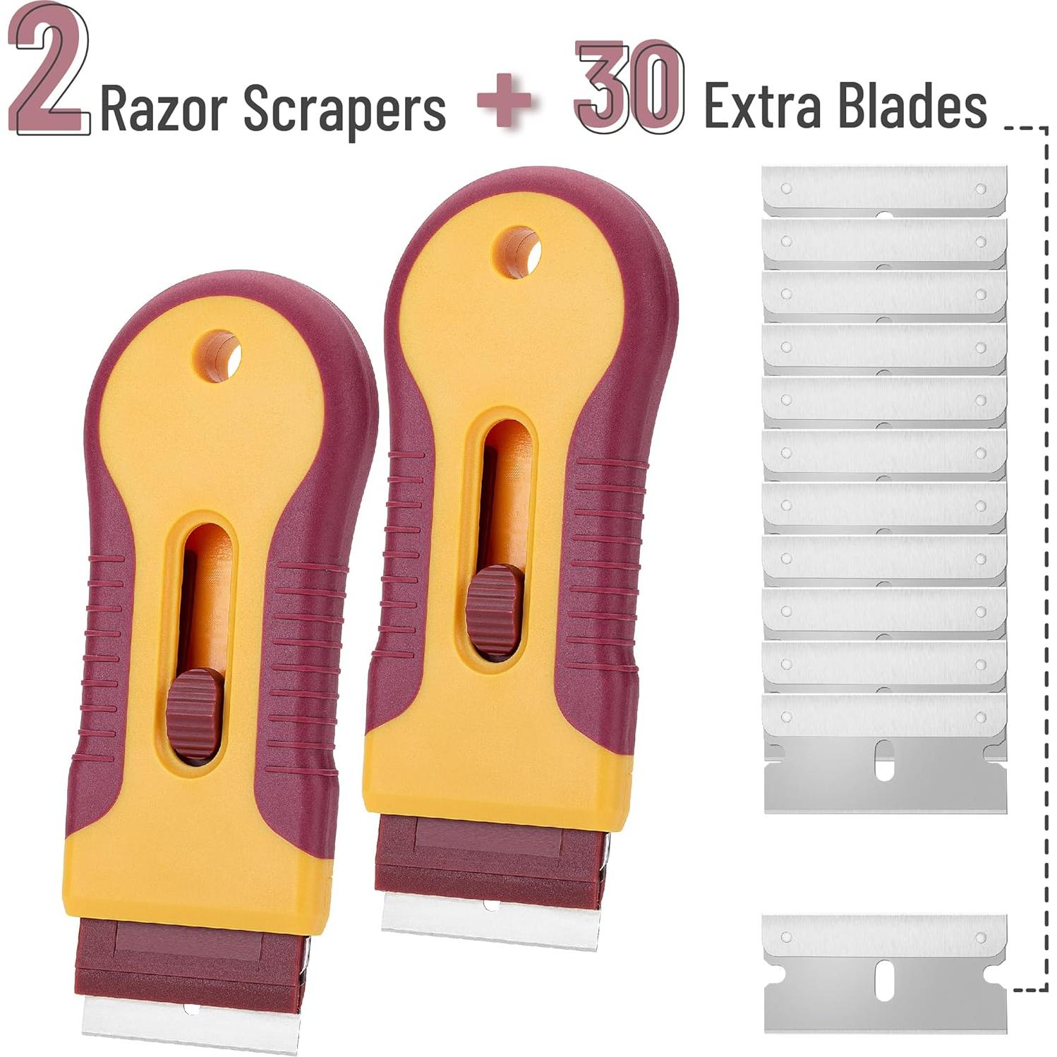 Raspador de Cuchillas Bates - 2 Unidades + 30 Cuchillas