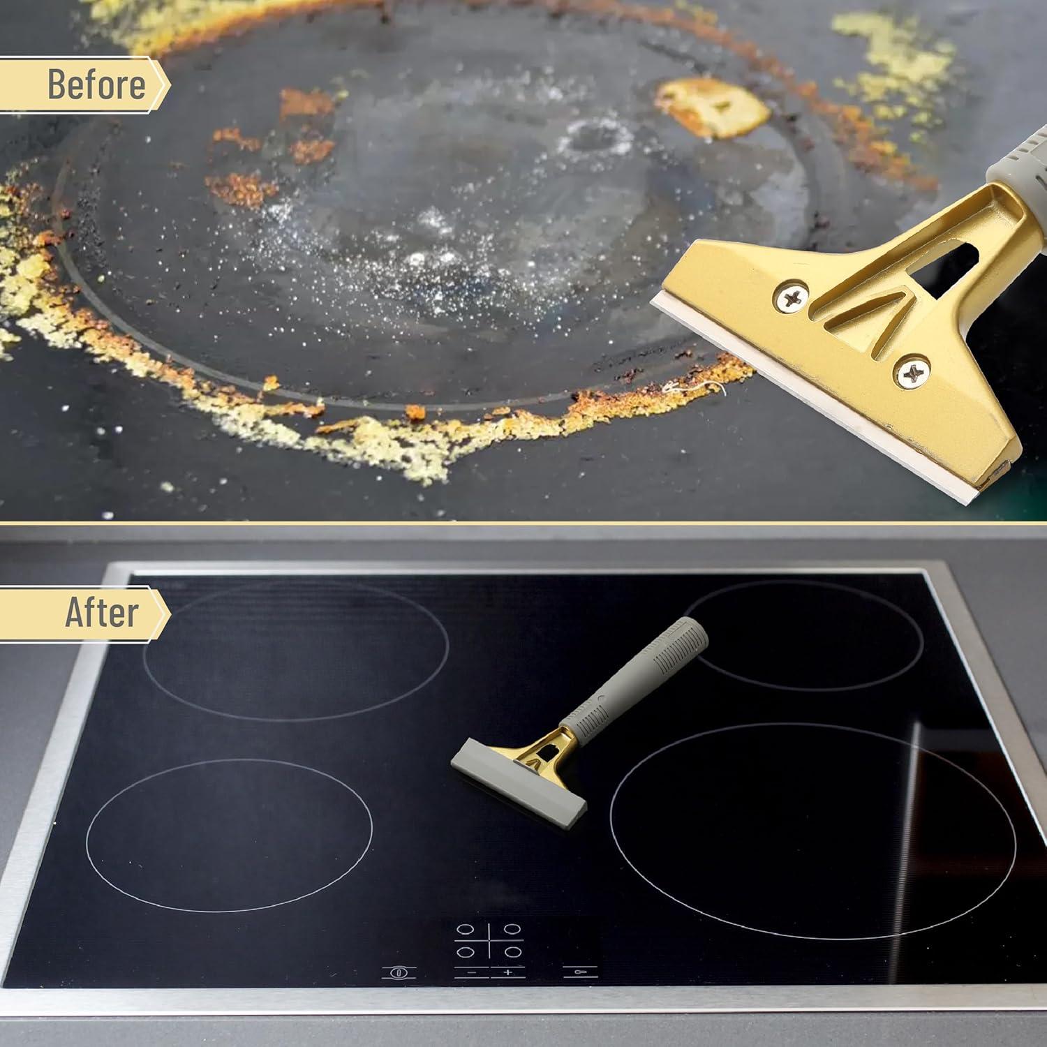 Raspador de Piso Bates 10 cm con 30 Cuchillas y Guantes