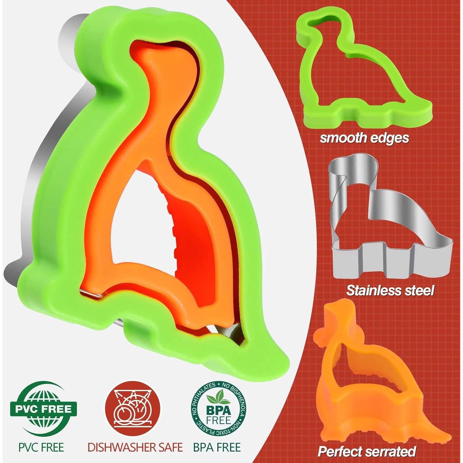 Cortador y Sellador de Sándwiches HINZER 4 Pcs Formas Divertidas