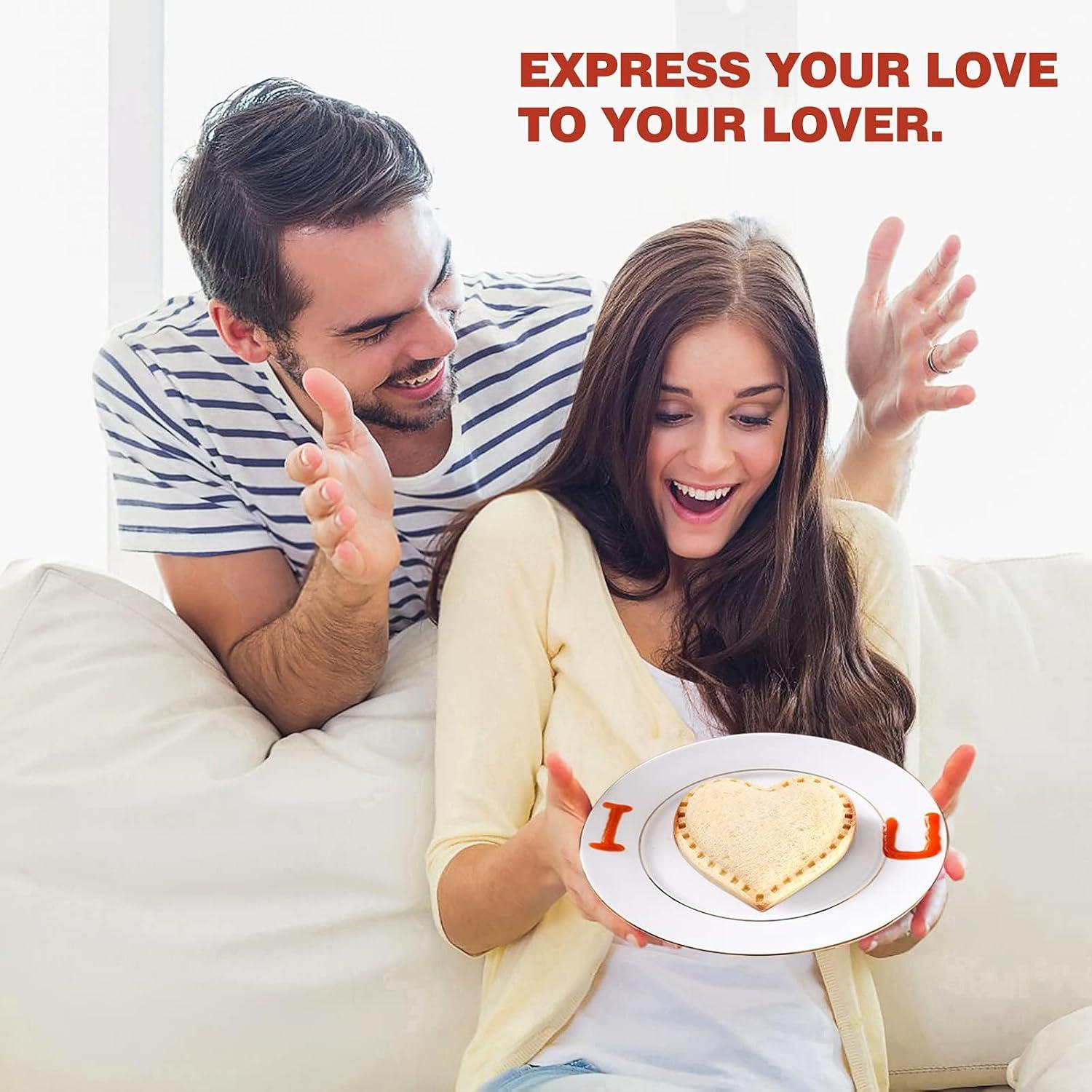 Cortador y Sellador de Sándwiches HINZER 4 Pcs Formas Divertidas