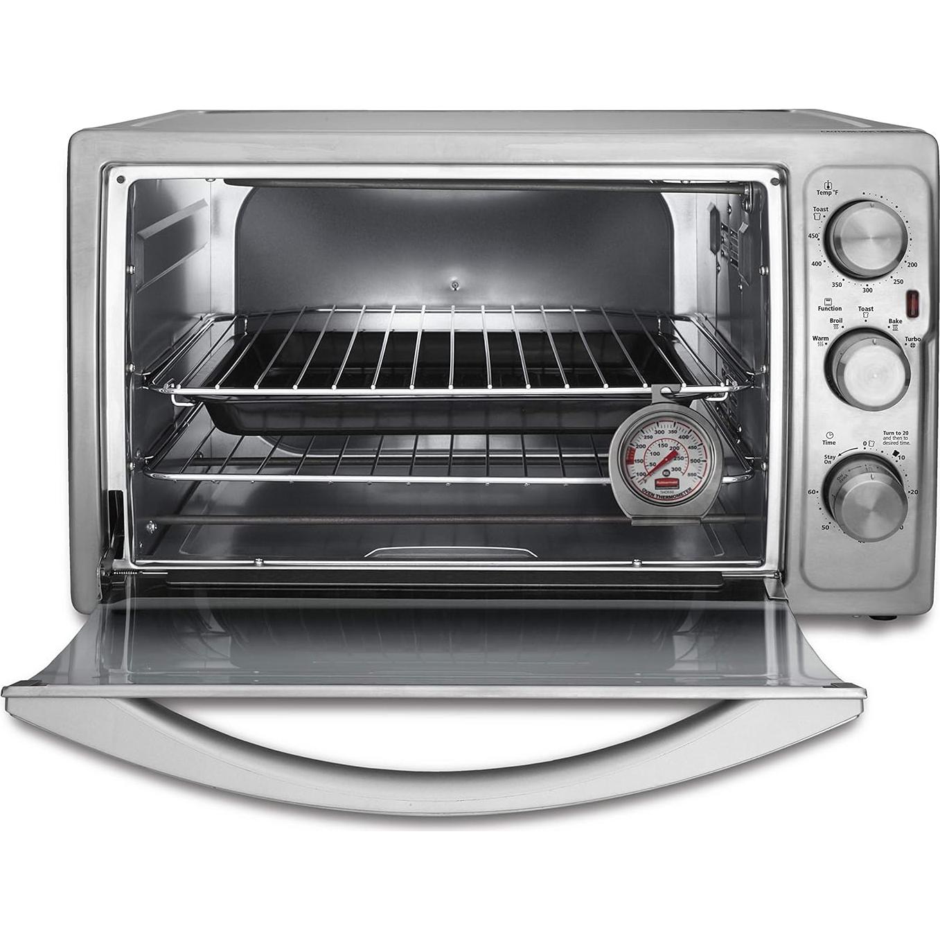 Termómetro de Acero Inoxidable Rubbermaid 60-300°C para Horno