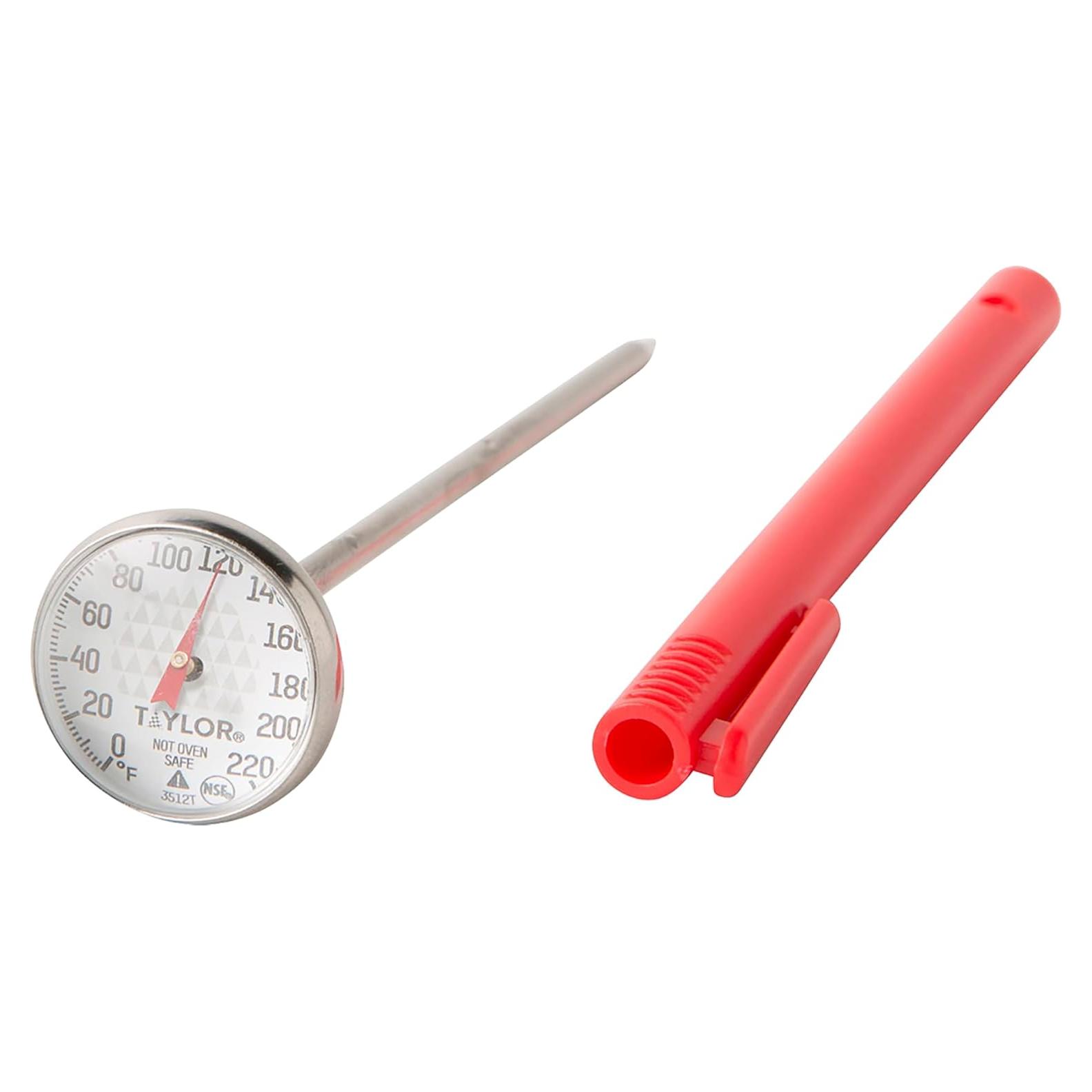 Termómetro Analógico de Cocina Taylor 23 cm Lectura Rápida