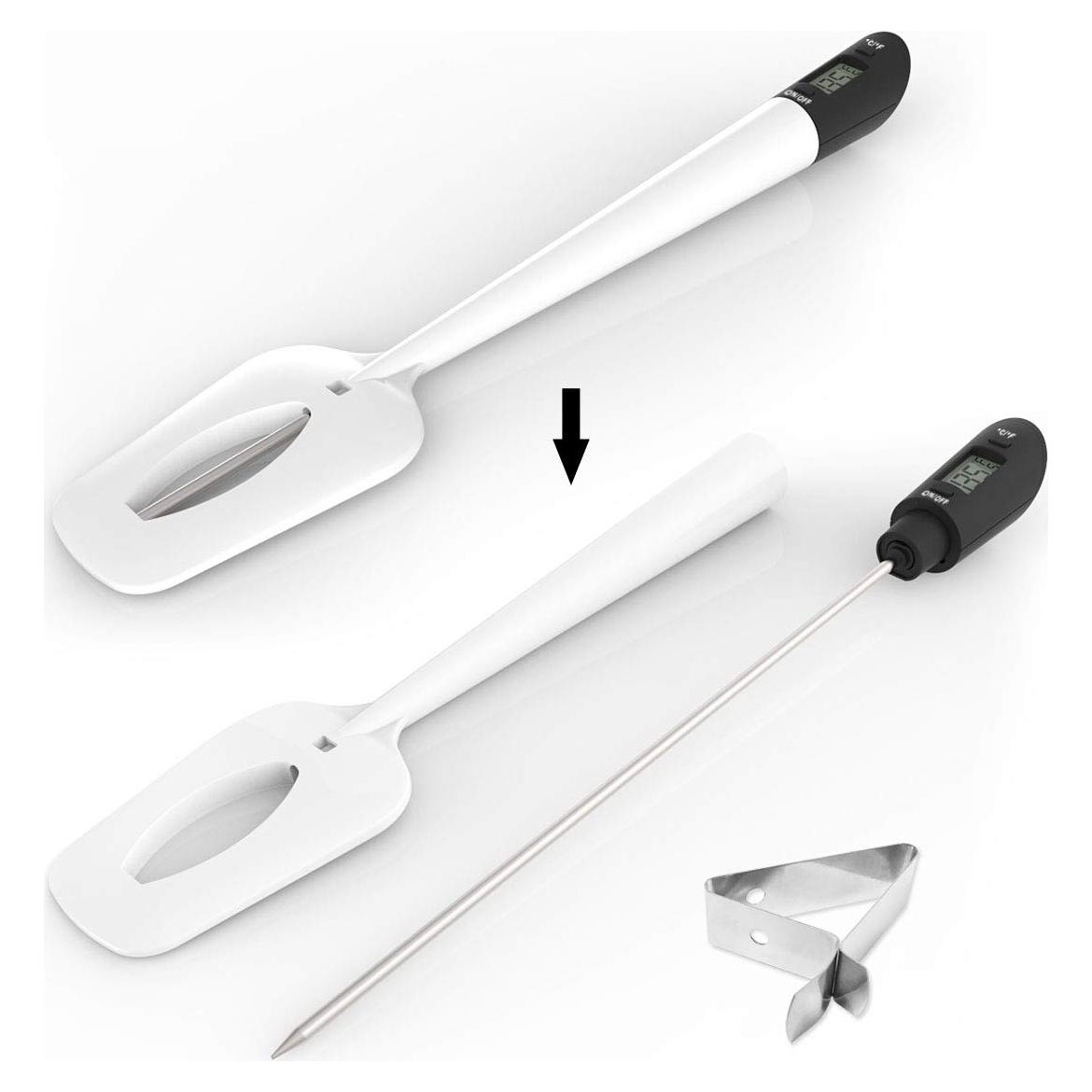 Termómetro Digital Efeng Espátula 32cm para Carne y Caramelos