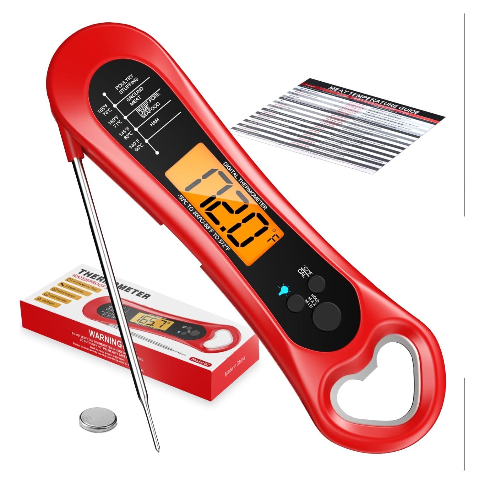 Termómetro Digital de Carne Biison D2 con Abrebotellas