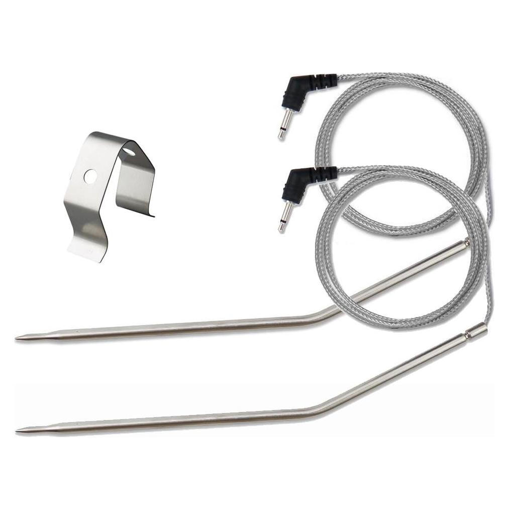 Sondas de Temperatura BBQ eBasics 2 Unidades Acero Inoxidable