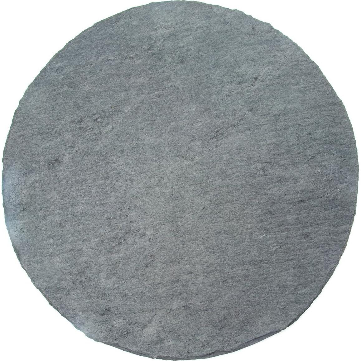 Tabla de Queso de Pizarra Redonda Fox Run 30,48 cm Gris