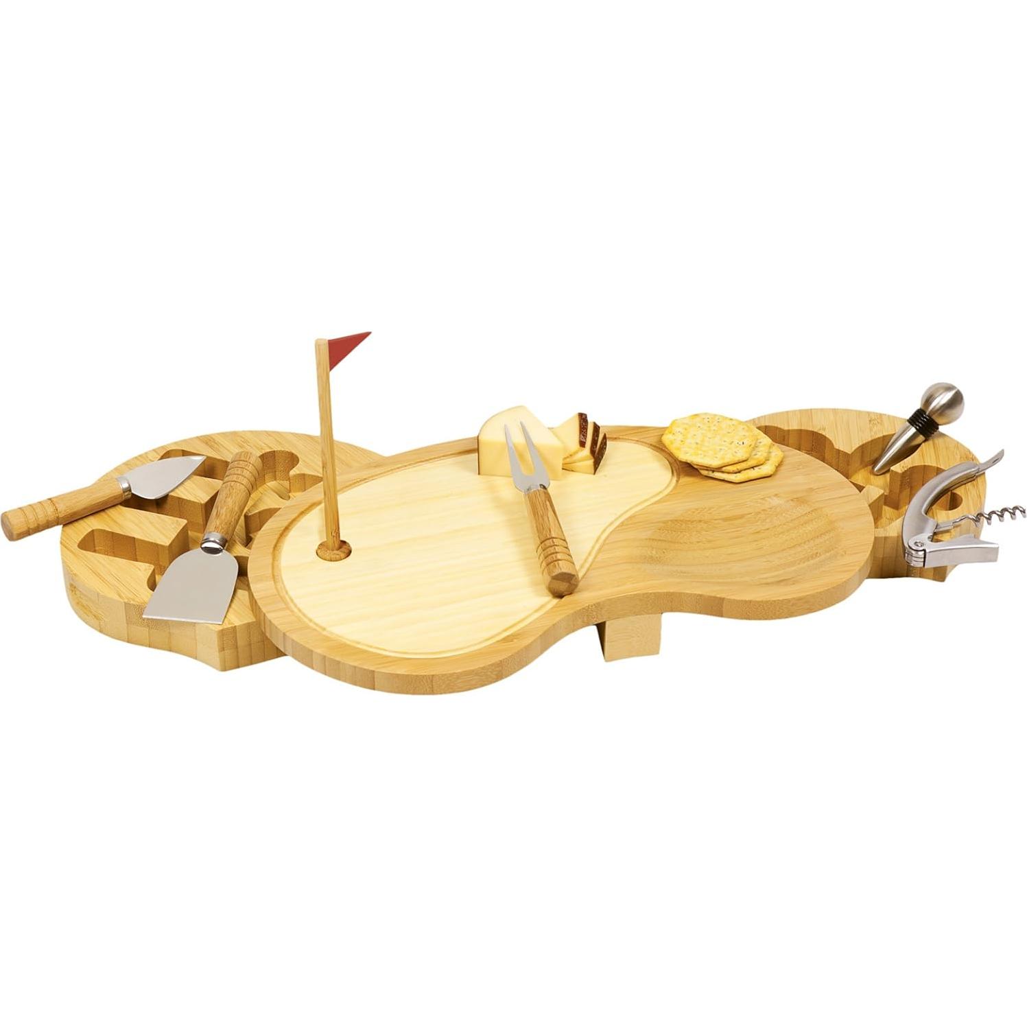 Conjunto de Tabla de Quesos Toscana Picnic Time 37x22cm