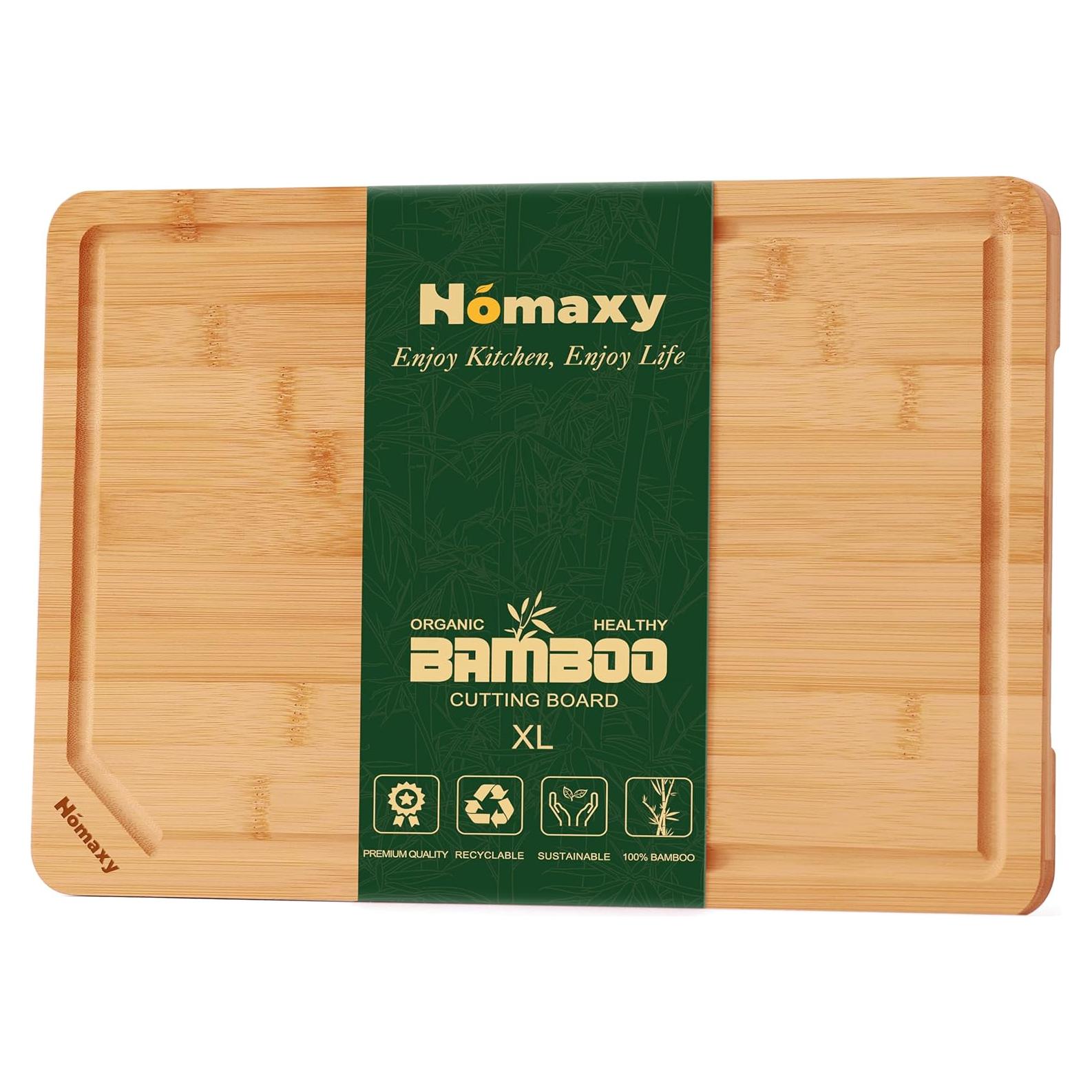 Tabla de Cortar de Bambú Orgánico Homaxy XL 45,72x30,48cm
