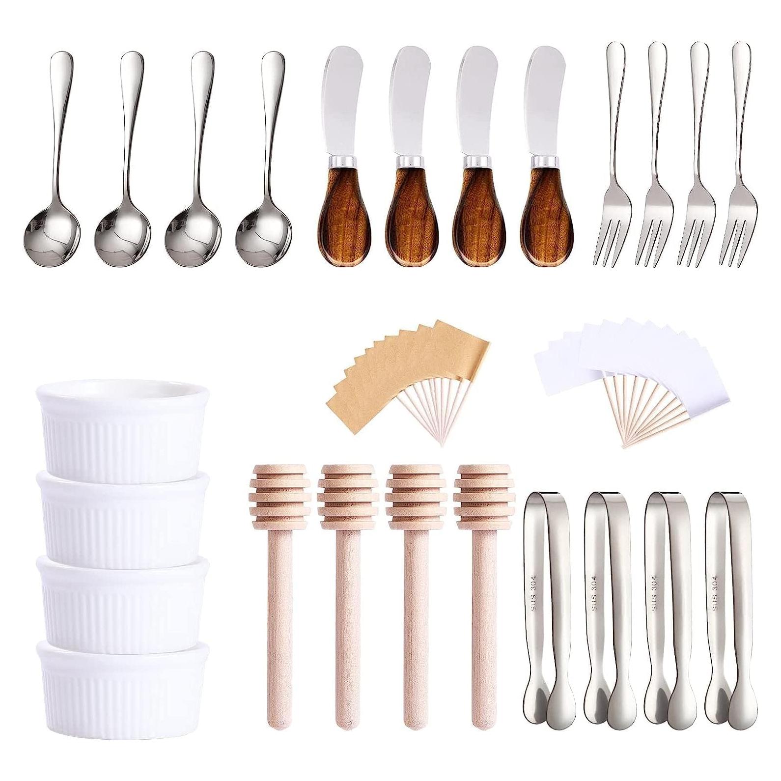 Set de Accesorios de Charcutería 25 Piezas GUZE-US