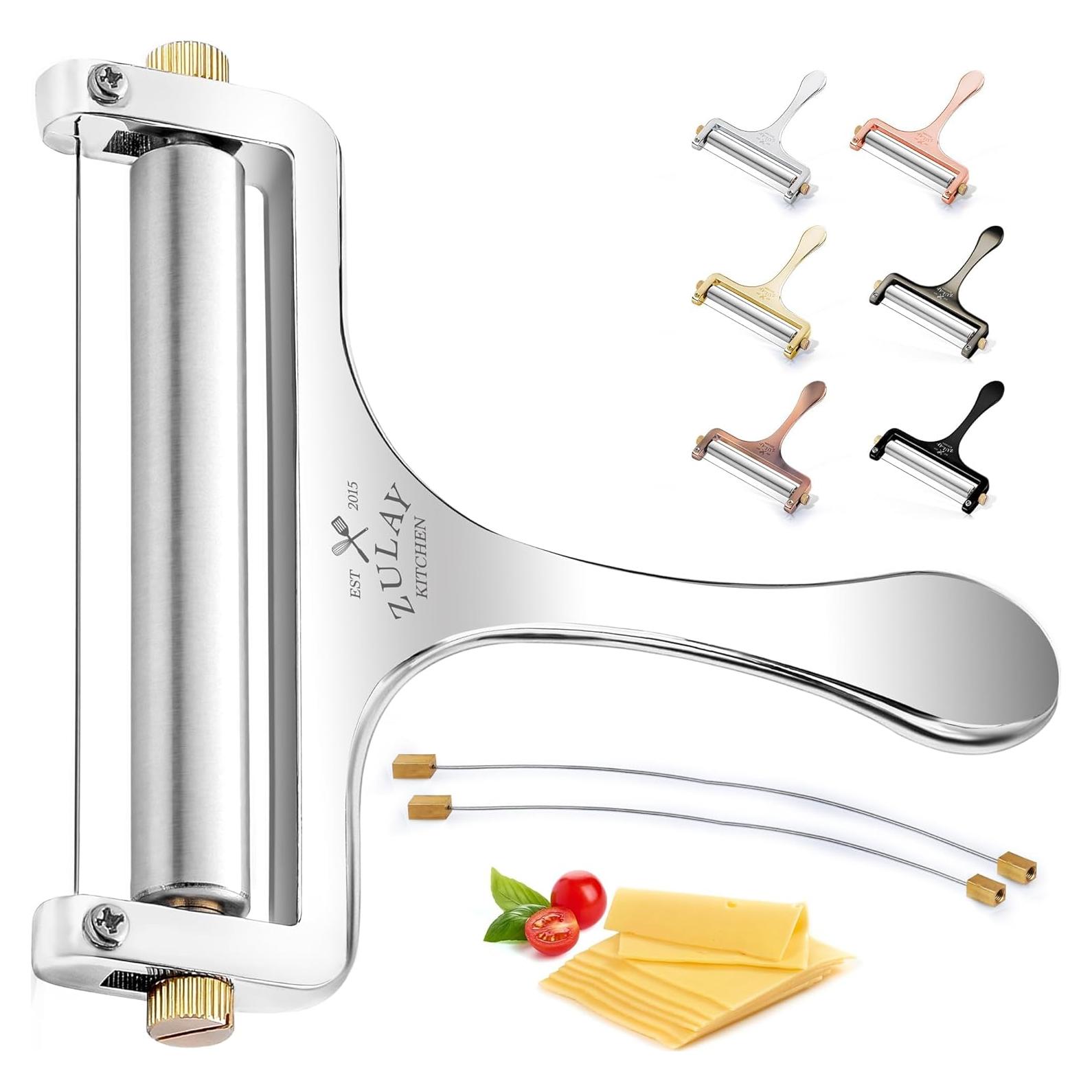 Cortador de Queso Zulay Kitchen Acero Inoxidable Ajustable