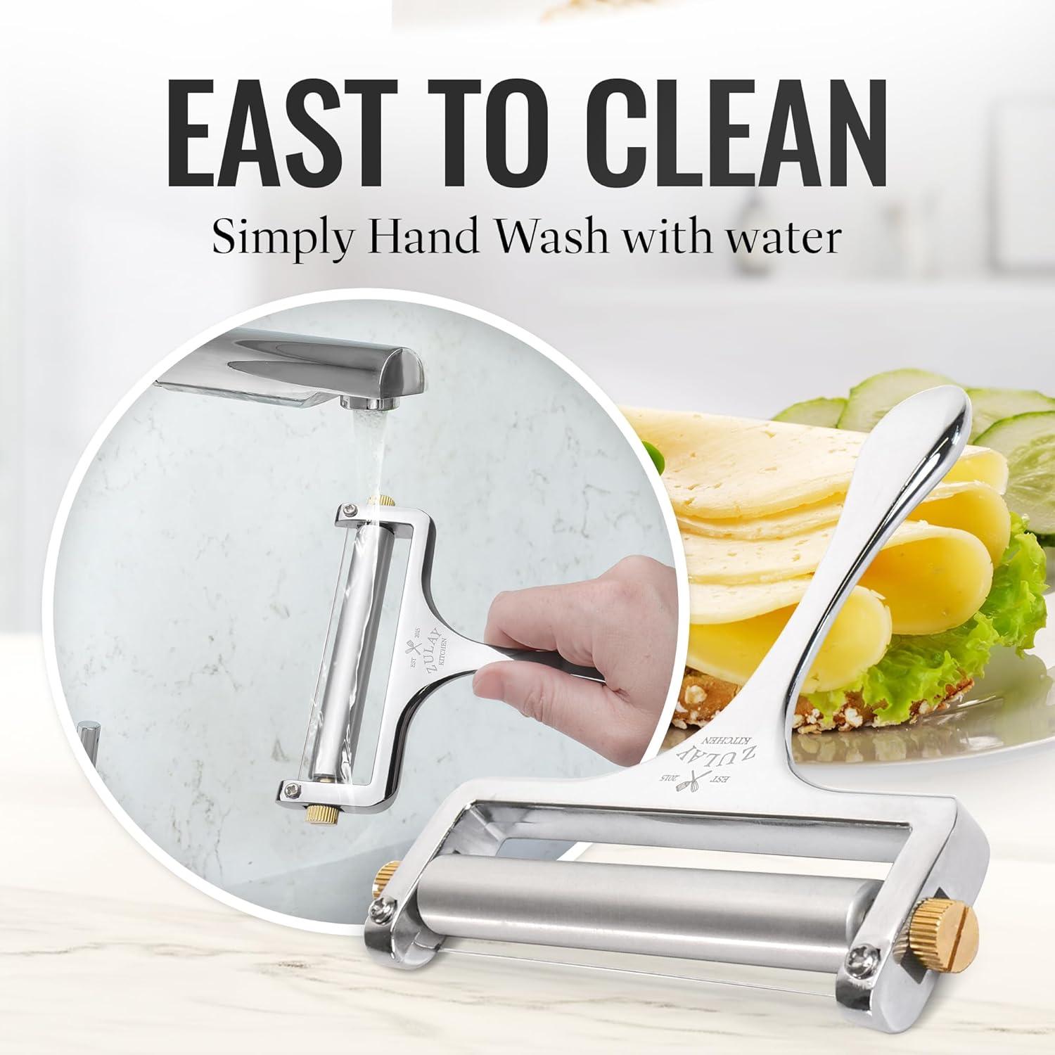 Cortador de Queso Zulay Kitchen Acero Inoxidable Ajustable