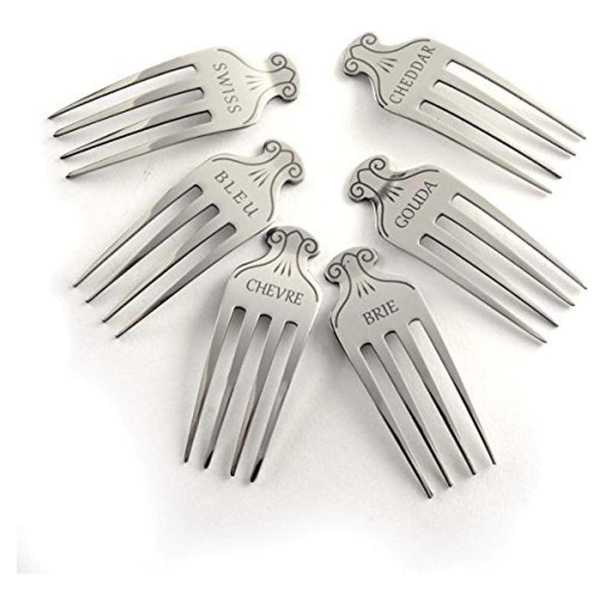 Marcadores de Queso Norpro de Acero Inoxidable Set de 6